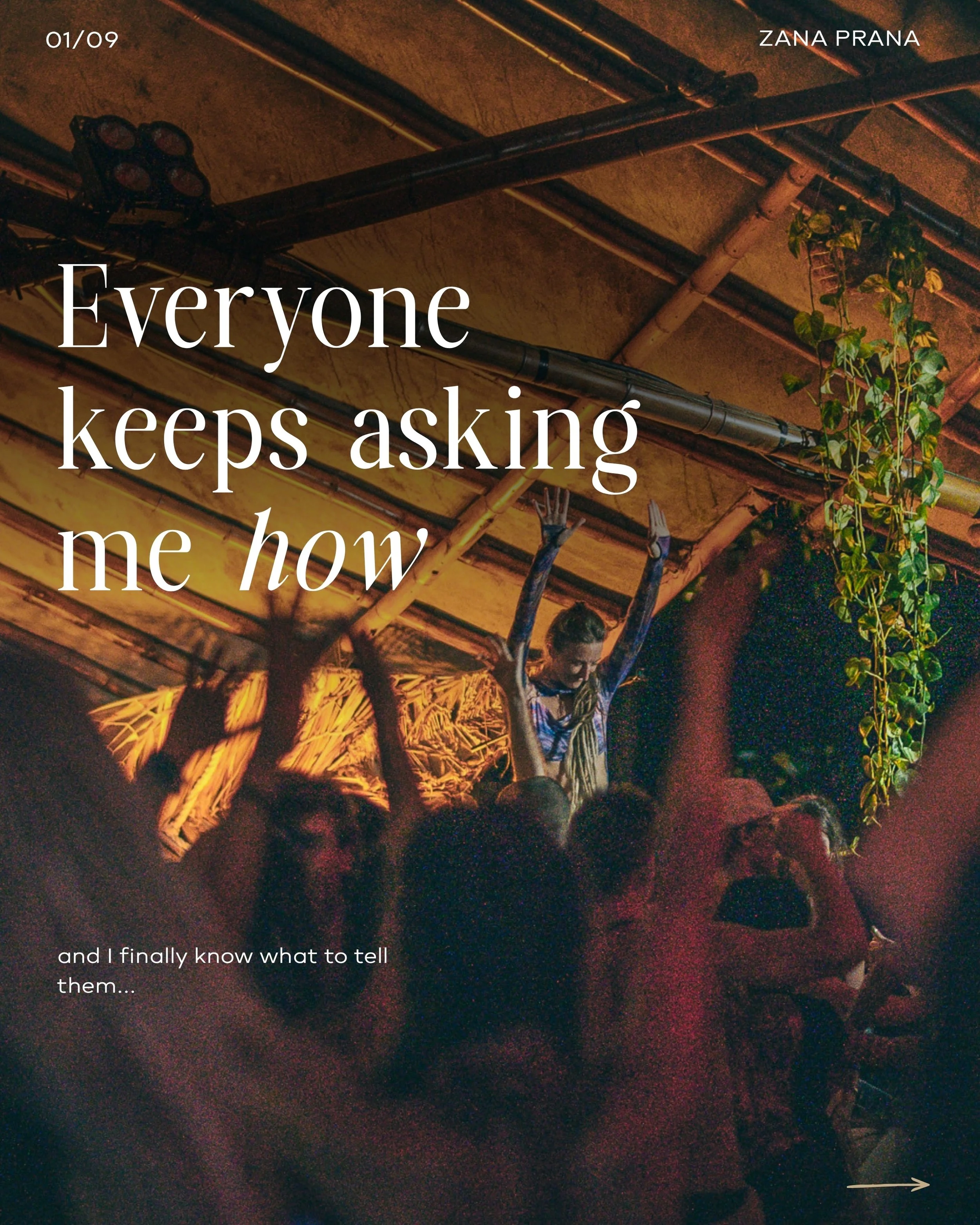 I&rsquo;ve been sitting with this for a while.

Over the years, so many women have come to me saying some version of: &ldquo;I know I have something in me, I just don&rsquo;t know how to make it real.&rdquo;

I know that feeling intimately.

There wa