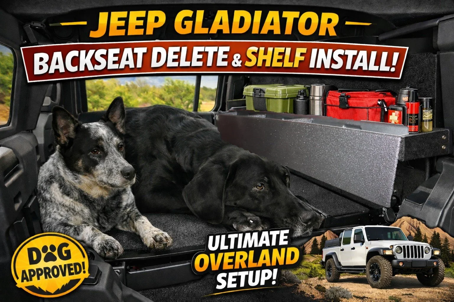 Backseat Delete:  Build vs Buy              for                      Overland Storage