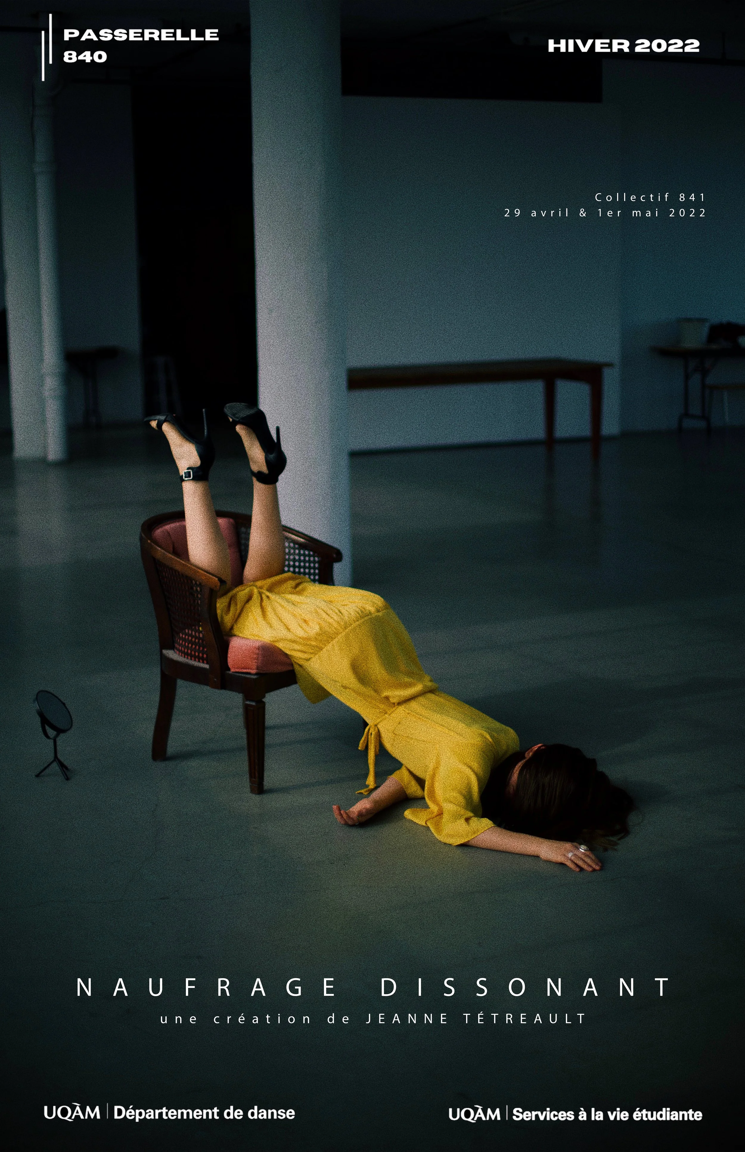 "Naufrage Dissonant" - Jeanne Tétreault. Photo par Sarah Germain.