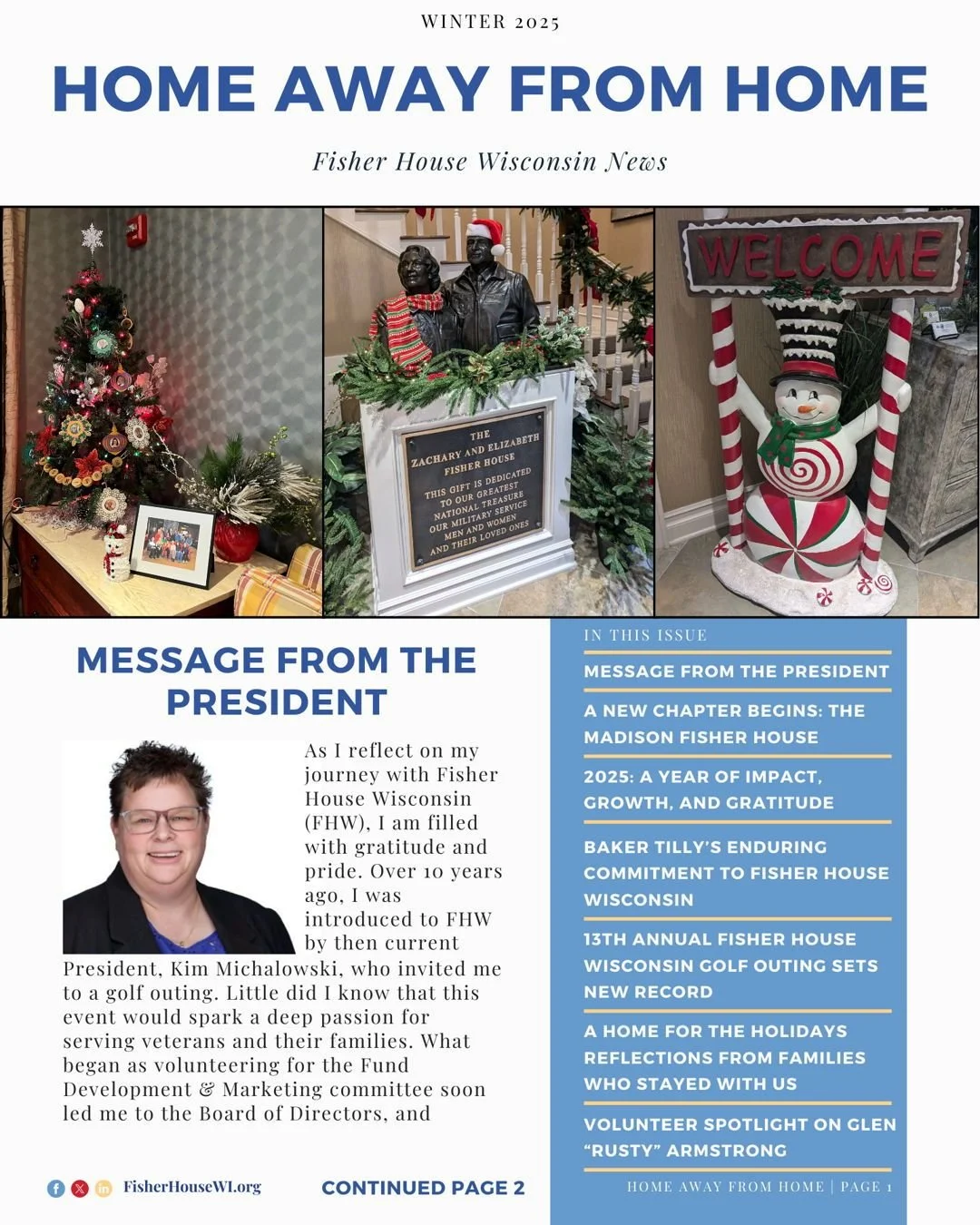 This year, because of you, thousands of military and veteran families found comfort, care, and a true home away from home.

In our Winter 2025 Home Away From Home Newsletter, we reflect on a year of meaningful impact&mdash;from the day-to-day support