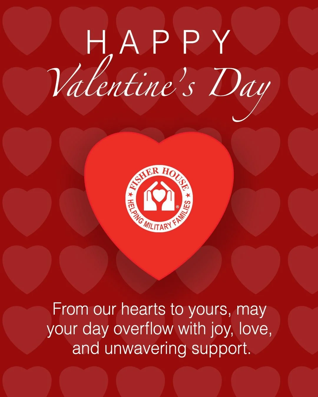 Valentine's Day is all about spreading love and kindness, and there's no better place to do that than at [Insert Fisher House Name]! Whether it's the love of family, friends, or community, the support and care we give to each other can be the best me