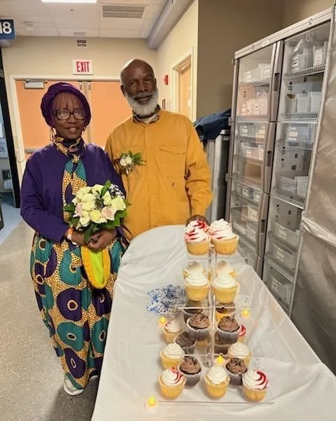 Life Happens at a Fisher House

Sometimes it&rsquo;s holidays.
Sometimes it&rsquo;s birthdays.
And sometimes&hellip; it&rsquo;s a wedding.

When a family staying at the Milwaukee VA Fisher House realized they wanted to get married so their hospitaliz