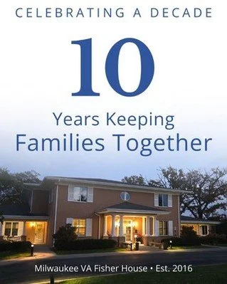 Join us as we celebrate 10 years of the Milwaukee VA Fisher House and the incredible community that has helped keep military and veteran families together.

Since opening in 2016, the Milwaukee VA Fisher House has provided more than 20,600 nights of 