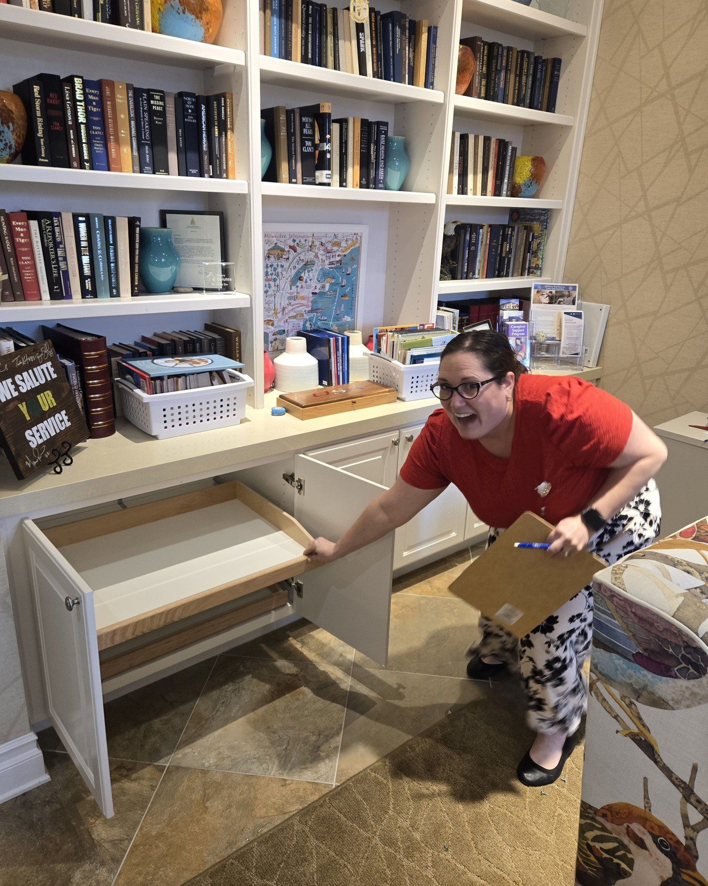 At the Milwaukee VA Fisher House, it&rsquo;s often the small details that make the biggest difference.

Thanks to Torrie these new drawer organizers are helping keep puzzles, books, and games neatly in place making it easier for families to find a mo