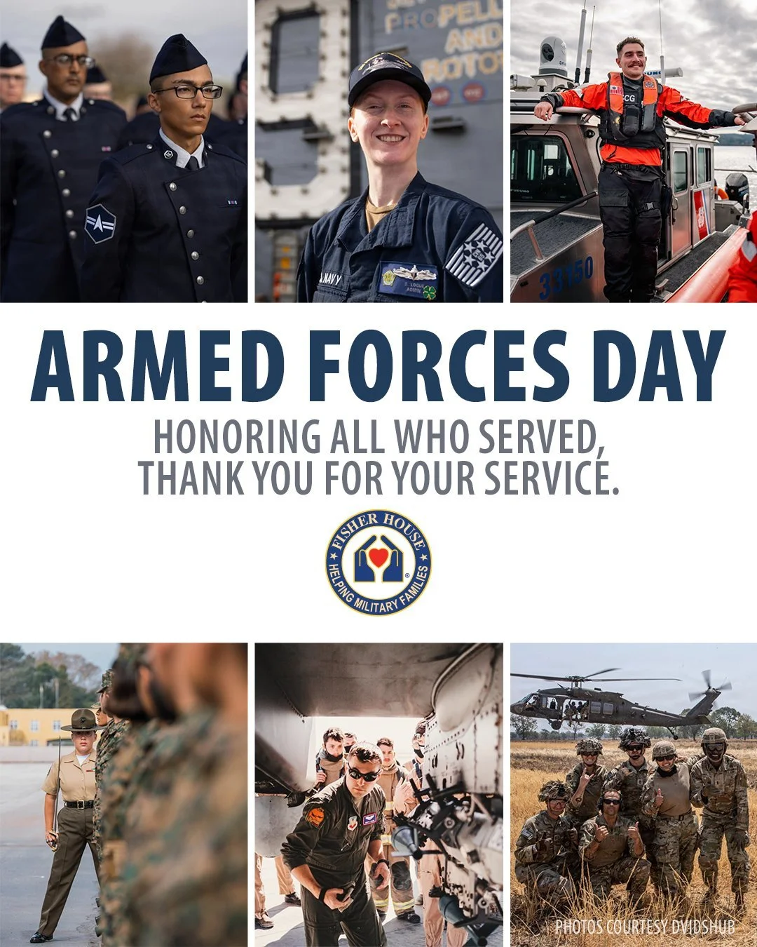 Today, we recognize Armed Forces Day with deep respect and gratitude for the men and women who serve our nation.

In times of uncertainty and challenge, your commitment, courage, and quiet sacrifice mean more than words can fully express. 

We remain
