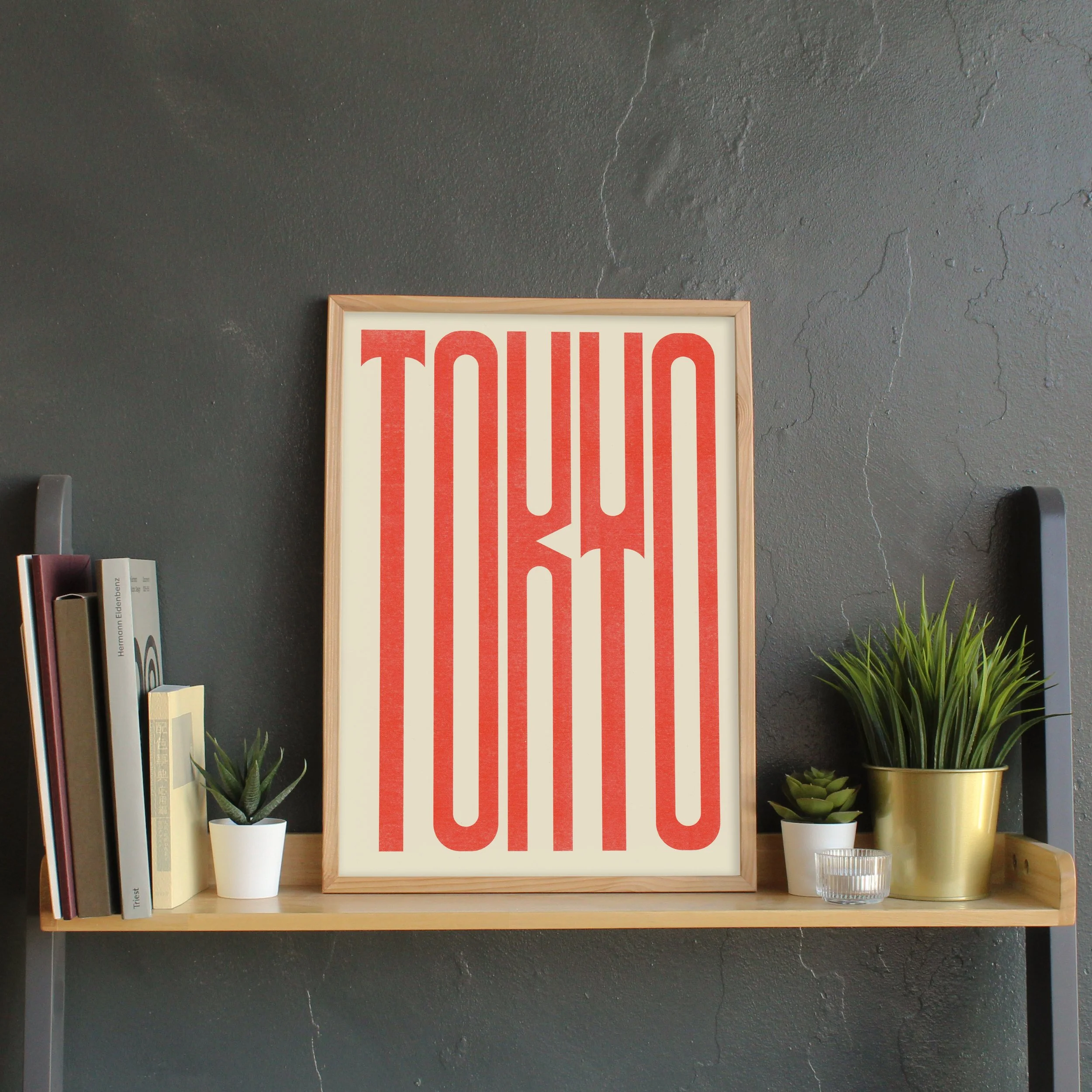 Tokyo Typography Print
