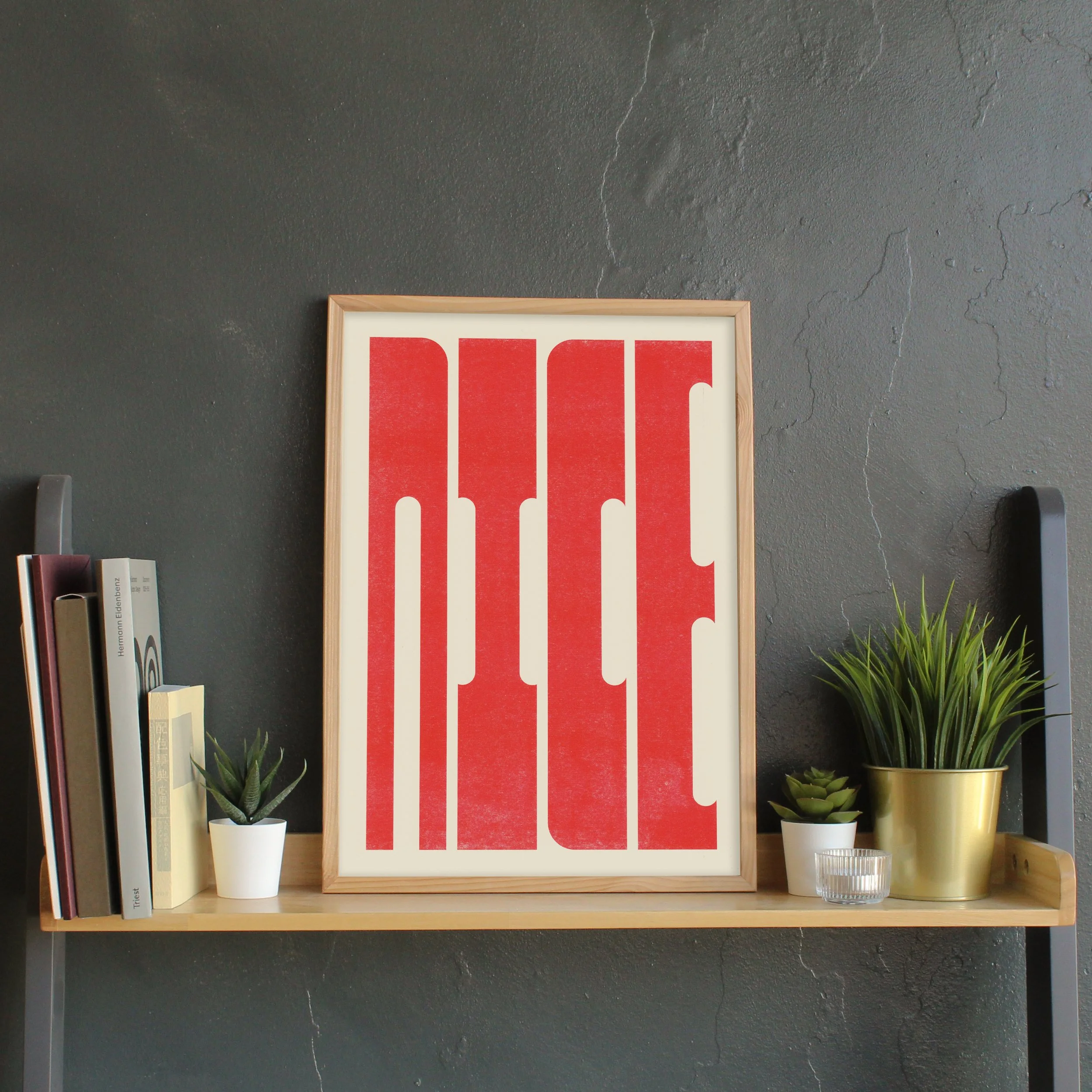 Nice Typography Print