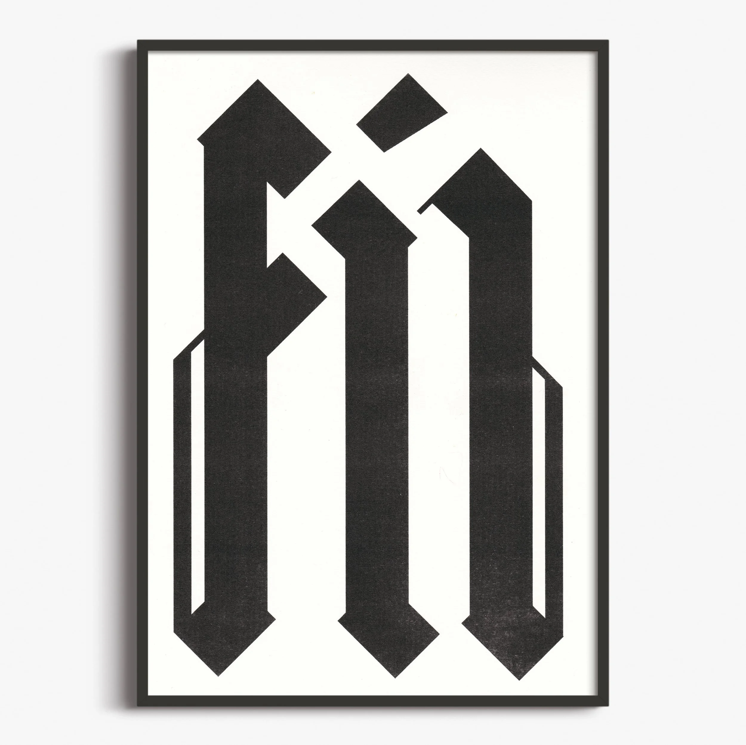 FIN - Typographic Art Print