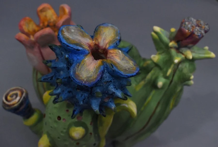 Cactus  10"h x 8"w x 7"d