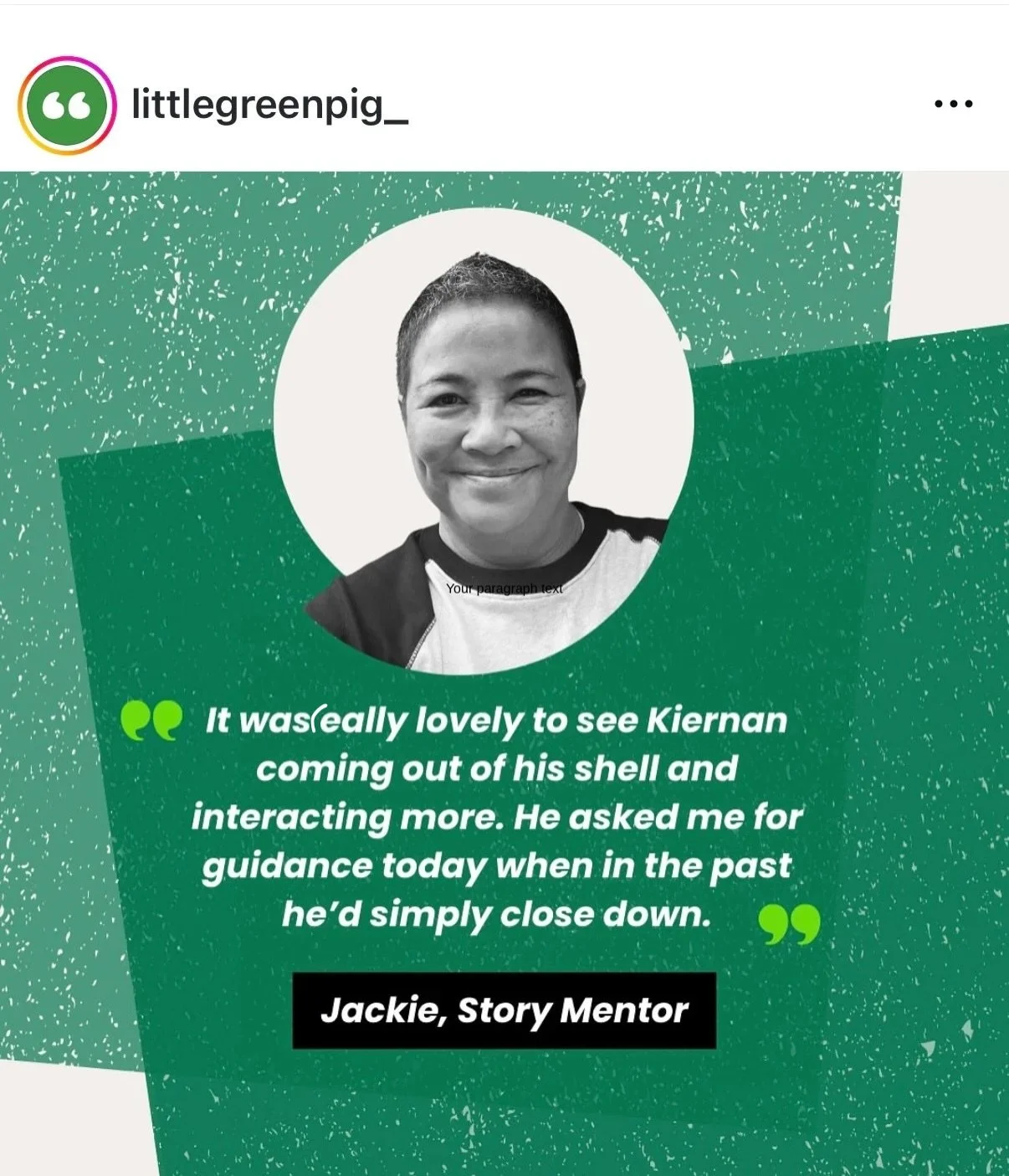 Many of you will know that over the past couple of years I&rsquo;ve been volunteering with a wonderful local charity called Little Green Pig. @littlegreenpig_ provide after school clubs for children and young people aged 6-18 where we help them devel