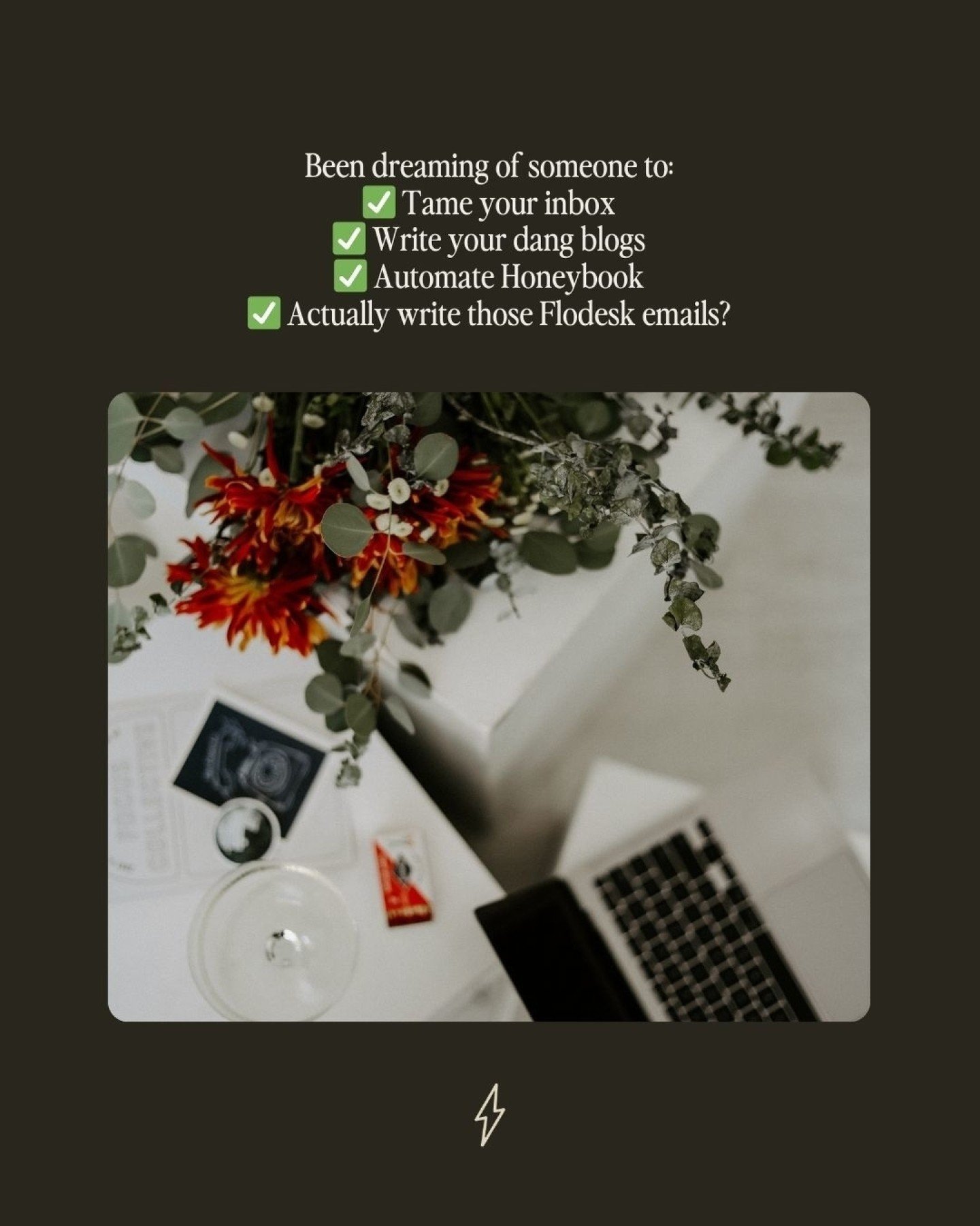 Sometimes you don't need to try harder, you need to delegate. 

DM me if that's you 🫶🏻

#virtualassistantforphotographers #photographervirtualassistant #smallbusinessmanager #photographyteam #vaforphotographers #worklifebalancetips #photographertip