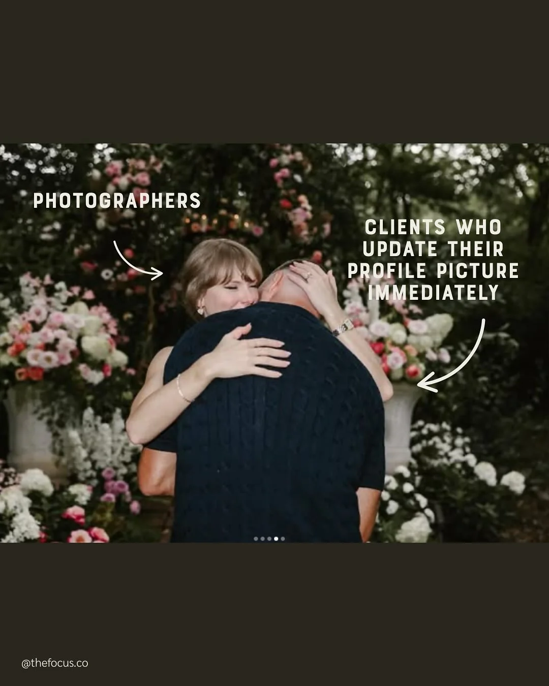 Just a little fun 💁🏼&zwj;♀️

In all seriousness, as a lifelong swiftie, this is a big day for me 🤣🤣🤣

&mdash;-

Taylor Swift engaged
Online business manager for photographers 
OBM 
Virtual assistant for creatives 
Studio photography 
Wedding pho