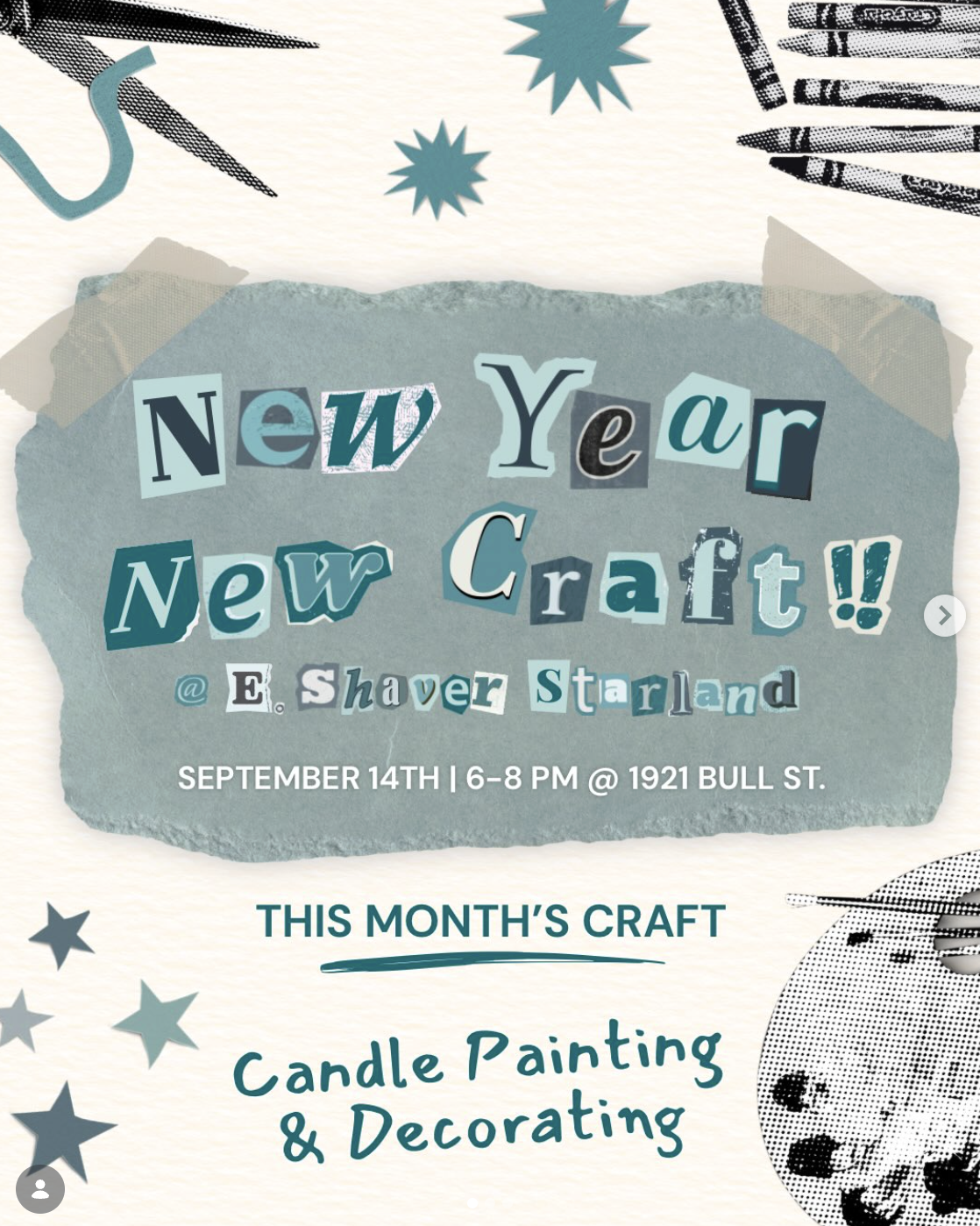 Candle Painting &amp; Decorating with E. Shaver Starland