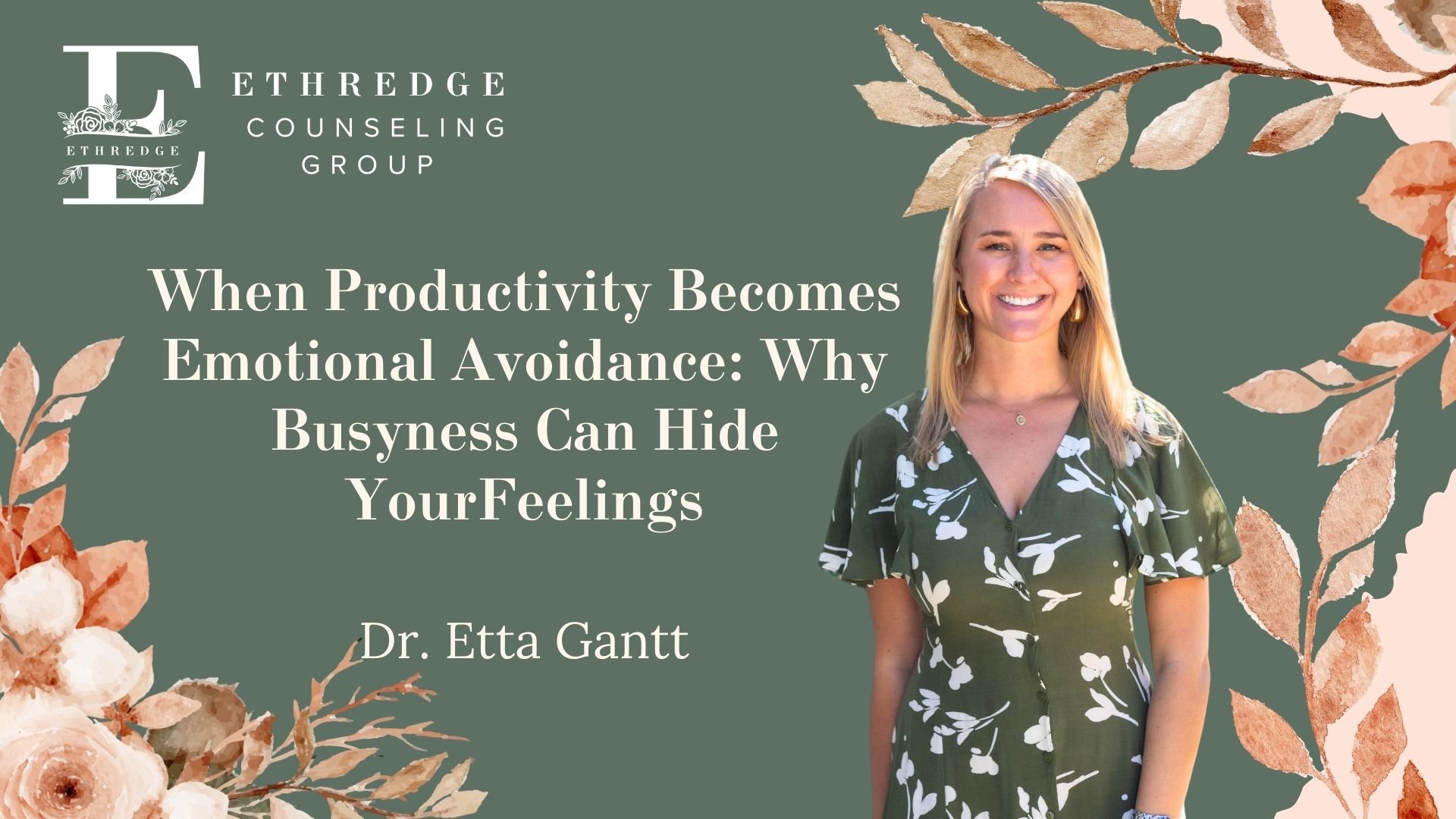 When Productivity Becomes Emotional Avoidance: Why Busyness Can Hide Your Feelings 