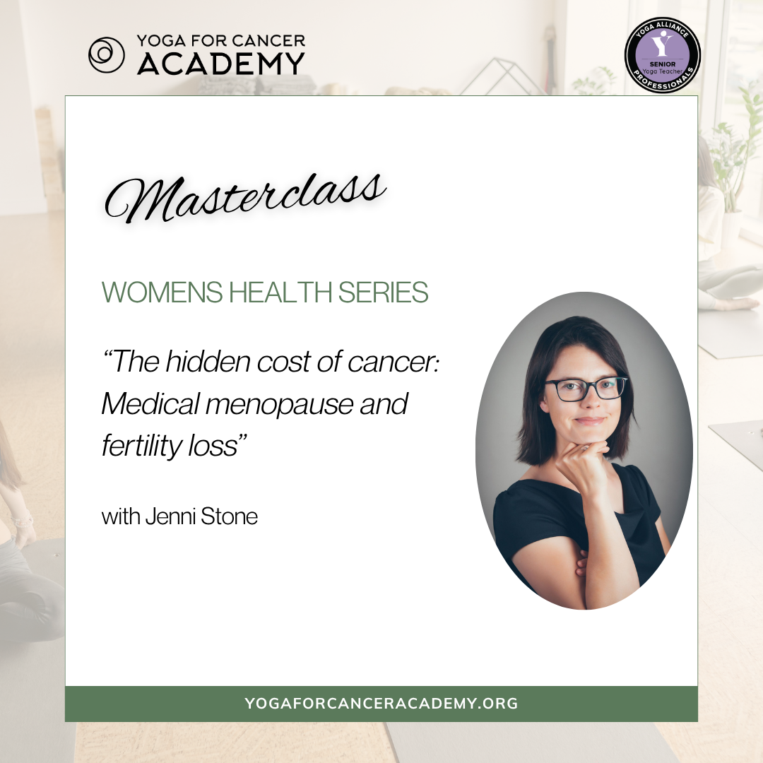 Masterclass Cover - “The hidden cost of cancer: Medical menopause and fertility loss”