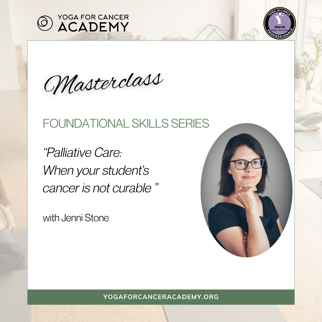 Masterclass Cover - “Palliative Care: When your student’s cancer is not curable”