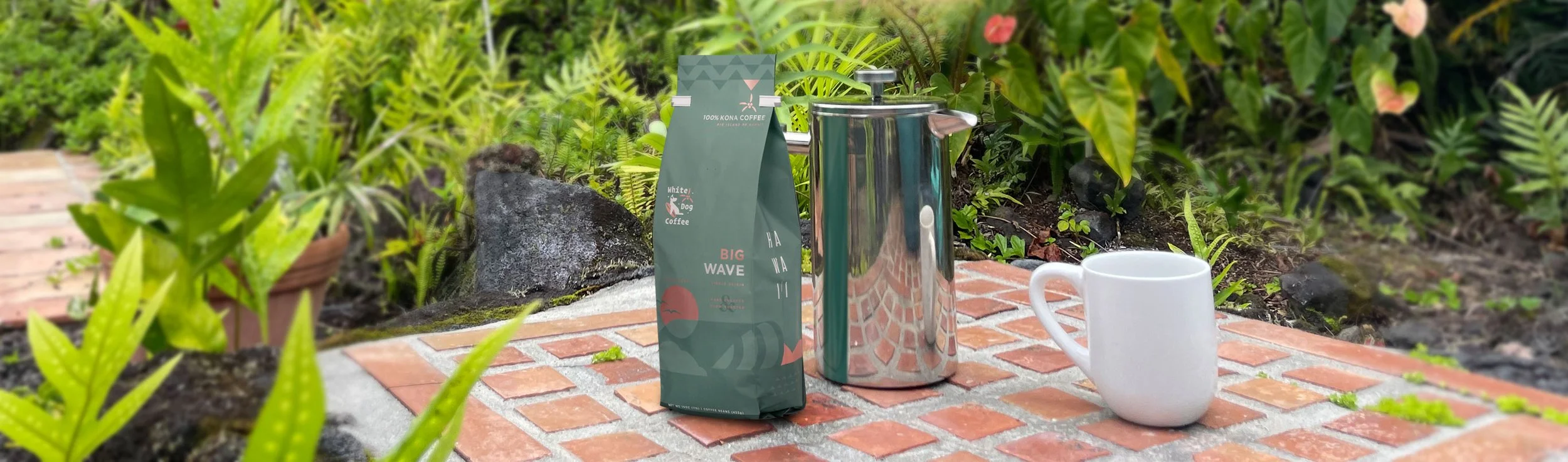 White Dog Coffee 100 Kona Coffee