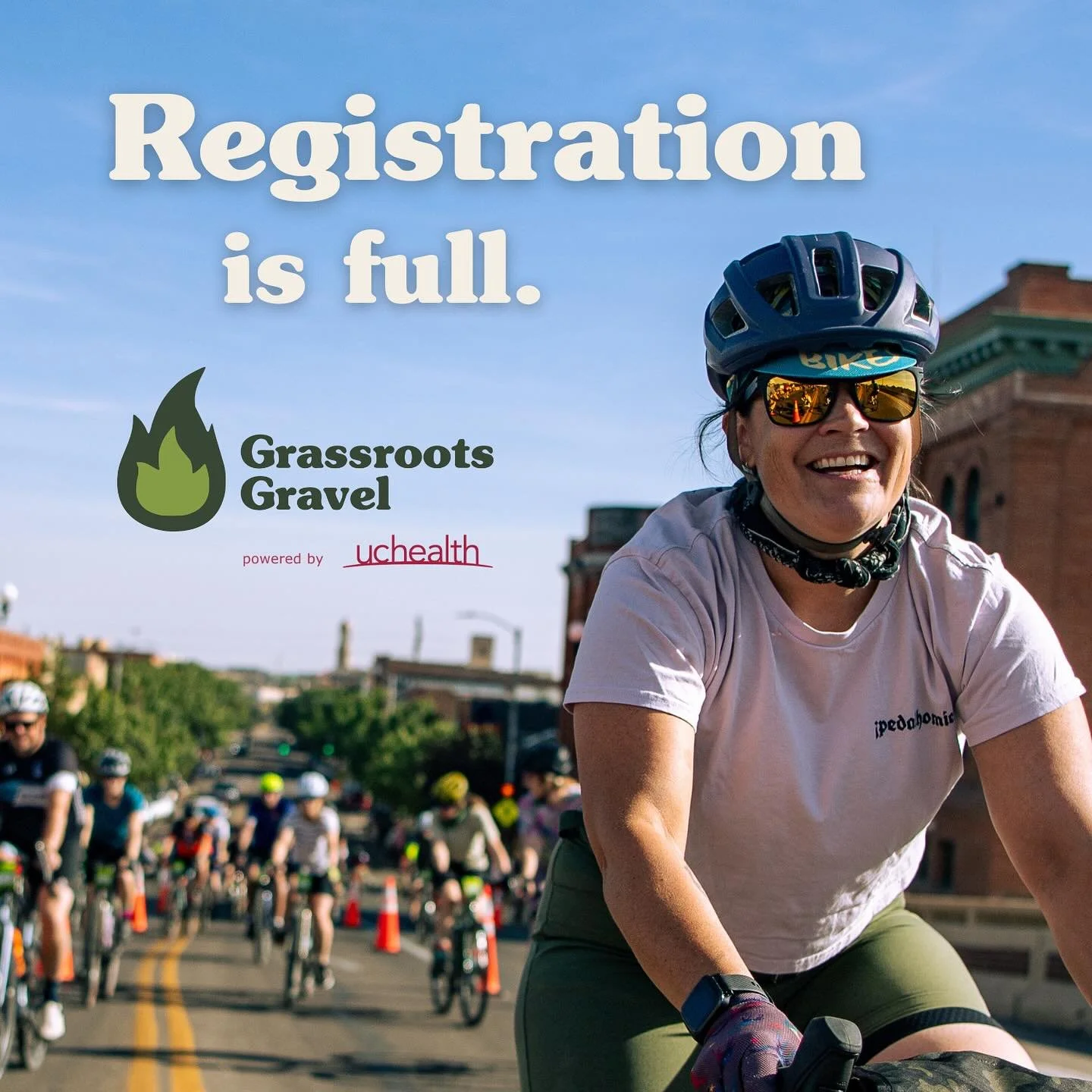 Join us for the expo and concert&hellip;because registration is FULL. 💚 Thank you all for being part of Grassroots Gravel. There WILL NOT be race day registration. Friday and Saturday details and schedule are right on our homepage. Link in the bio ?