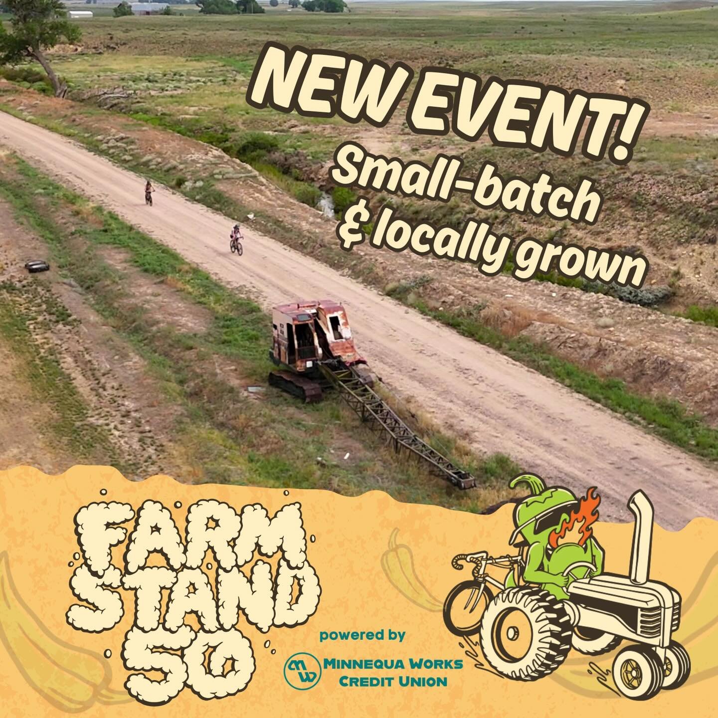 Grassroots Gravel is growing 🌱

We&rsquo;re excited to introduce the Farmstand 50, a new event that&rsquo;s intentionally small and full of flavor. 🌶️ Sprouting in Pueblo on May 24, 2026, powered by Minnequa Works Credit Union 💚 @minnequaworkscu


