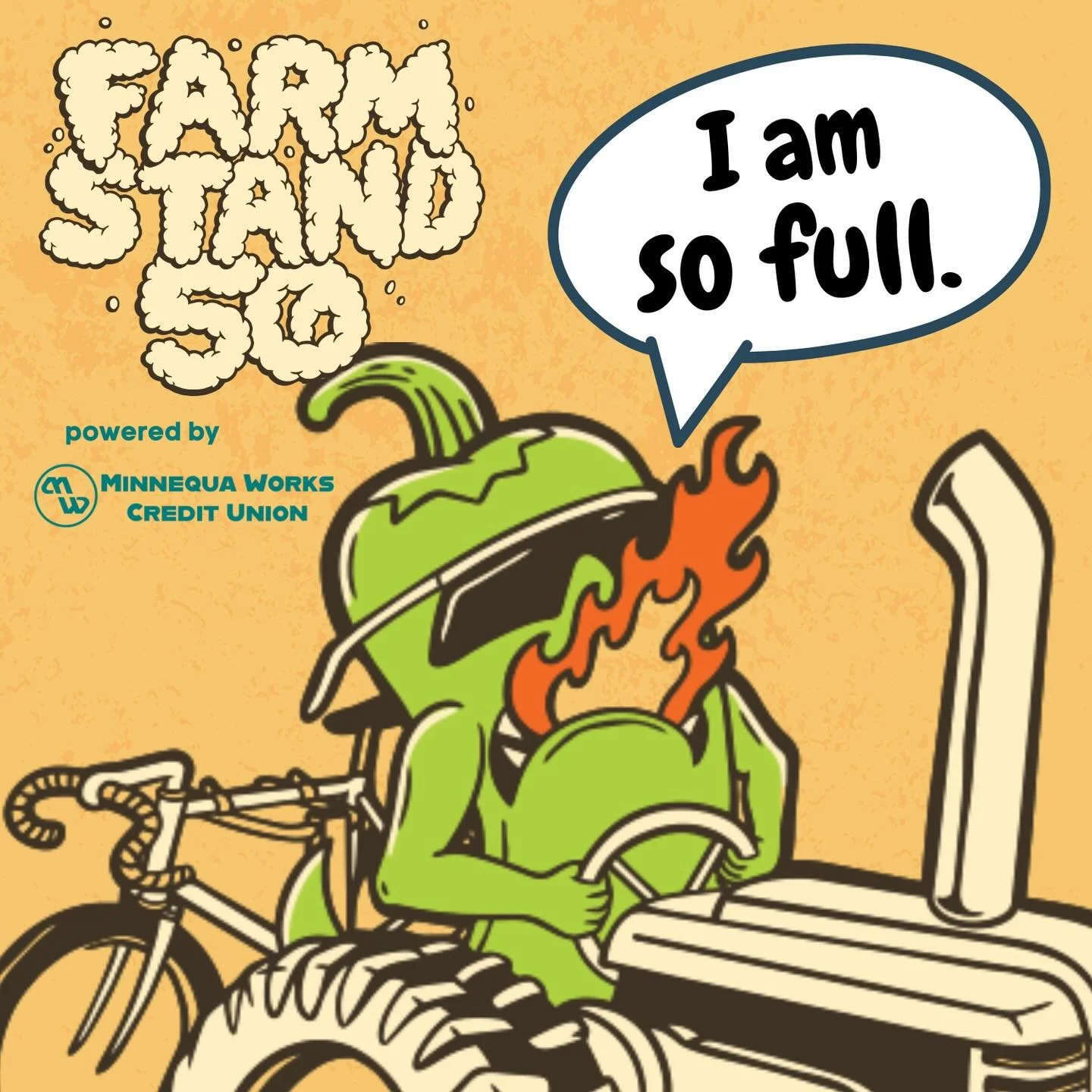 You ever eaten a whole slopper with fries? 🍔 That&rsquo;s how full the Farmstand 50 is.

If you&rsquo;re after a spot, you may be able to win one from @cyclist_lawyer - give &lsquo;em a follow before March 1!