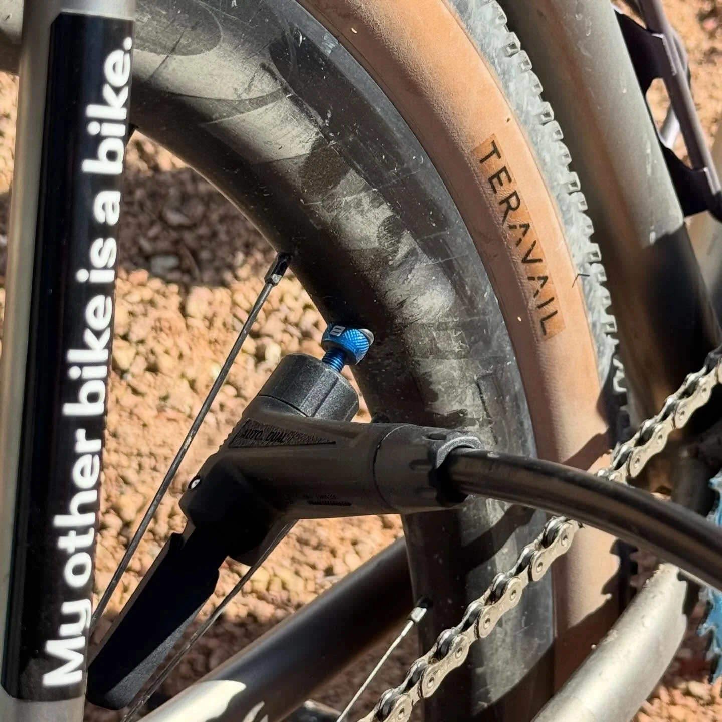 Our favorite free upgrade. 💨 Pressure. But just the right amount. Share your tire and your typical pressure in the comments. 

New to the nuances of tire pressure? Running a slightly more supple pressure could make your rides more comfortable, give 