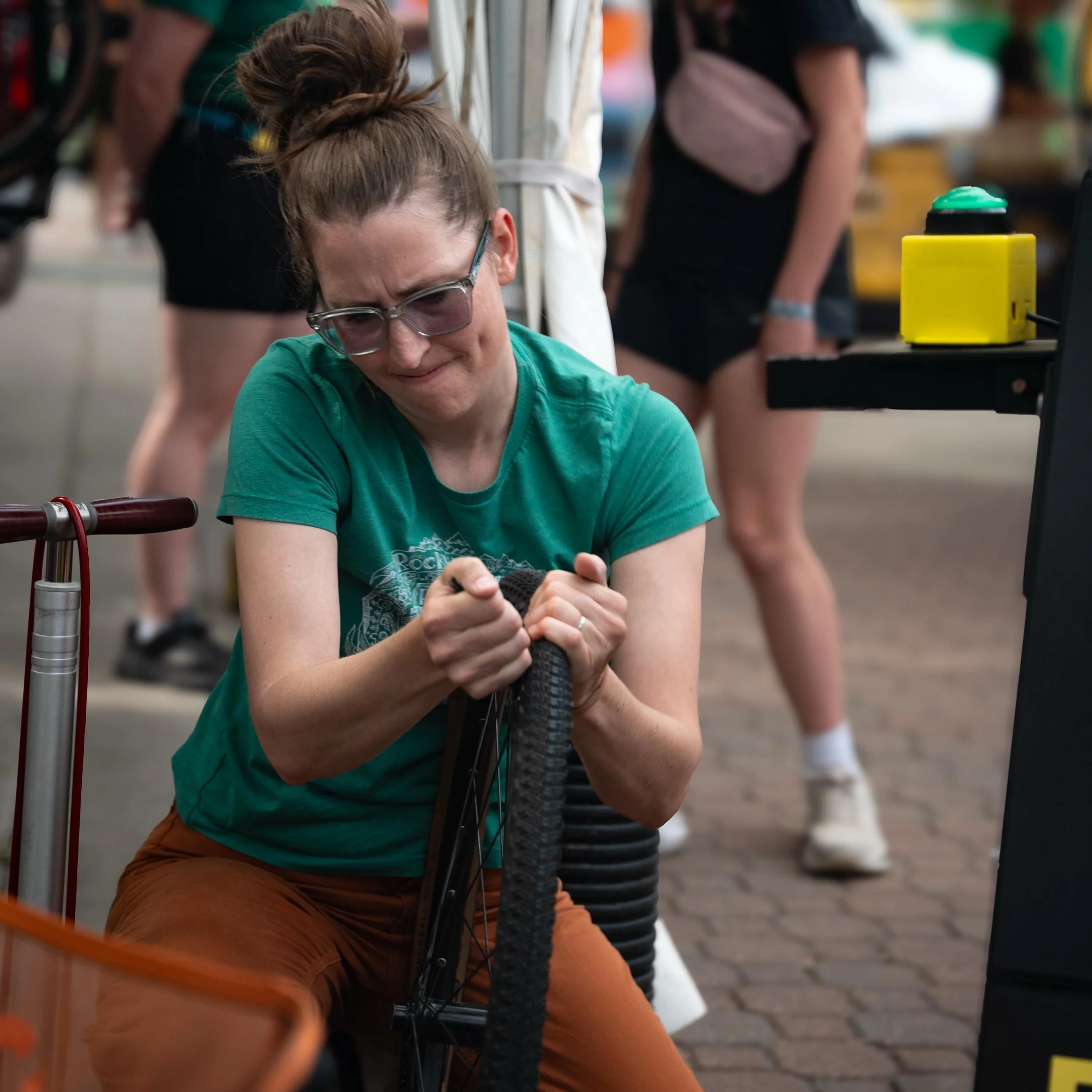 Getting more folks outside and on bikes is what we do. Outside Days with our family (literally) and friends new and old was A+. We had a chance to share so much with so many. Flat tire skills and hype, welcoming every person and every pace with that 