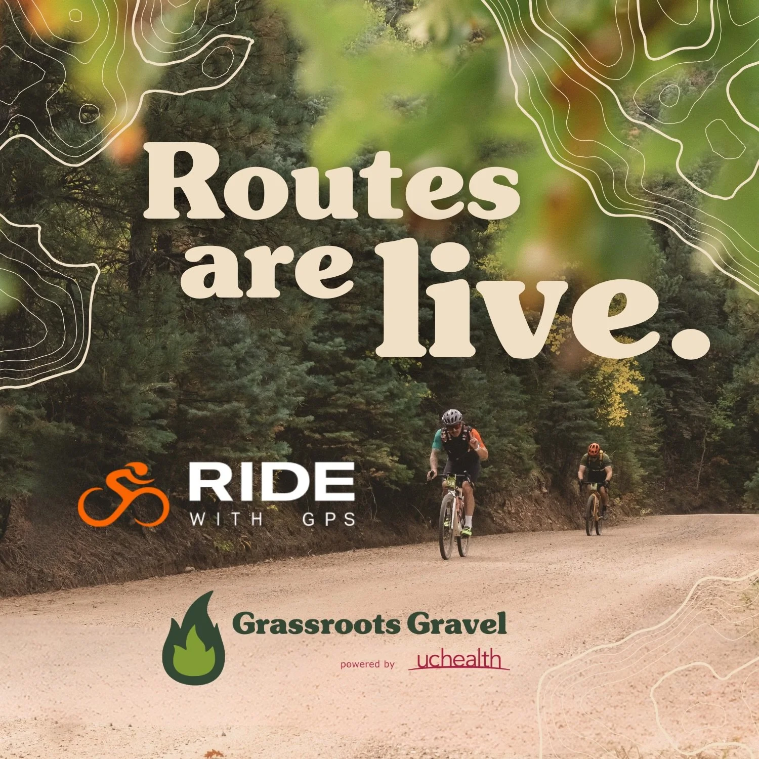 Routes are up on the site. 🗺️ As always via our fave map and navigation app @ridewithgps 

Get signed up! We&rsquo;ll be sending out the exclusive participant link for @ridewithgps so you can use their awesome turn by turn audio navigation and downl