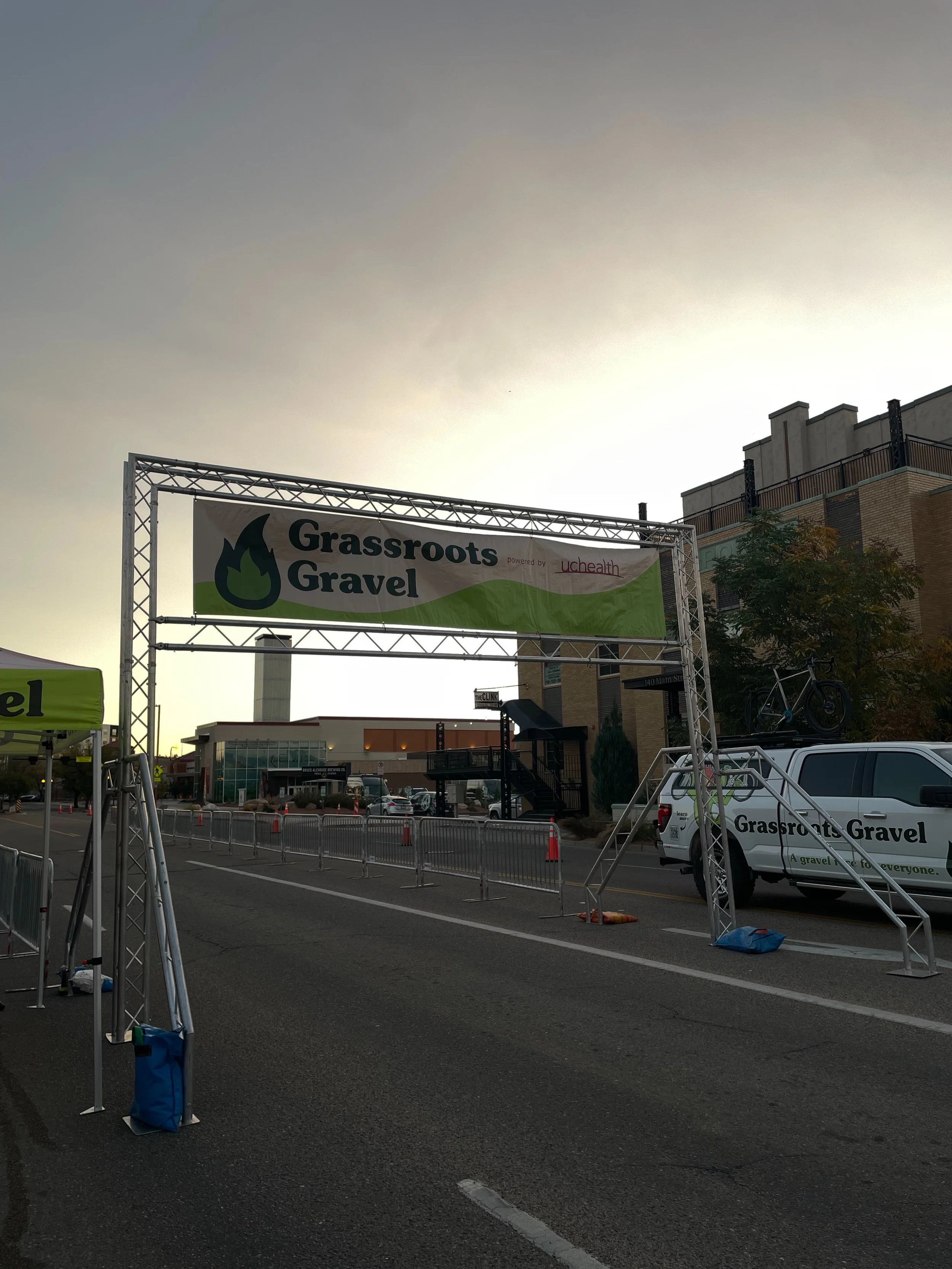 The calm before the ride, we&rsquo;ll be starting the whole in a little under an hour. 

Ride safe everyone and happy Grassroots!