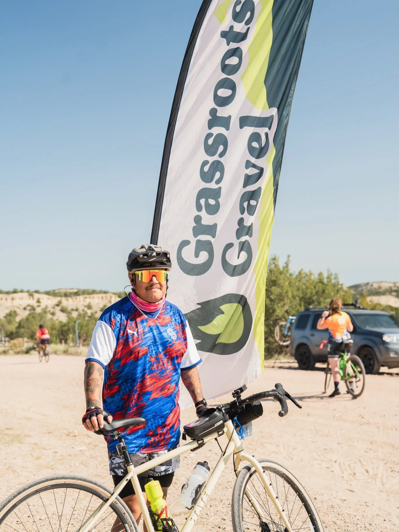The various stages are wrapping up! Great job to everyone who has finished so far. Stay tuned for podium photos and more event coverage.

#Grassrootsgravel #PuebloColorado