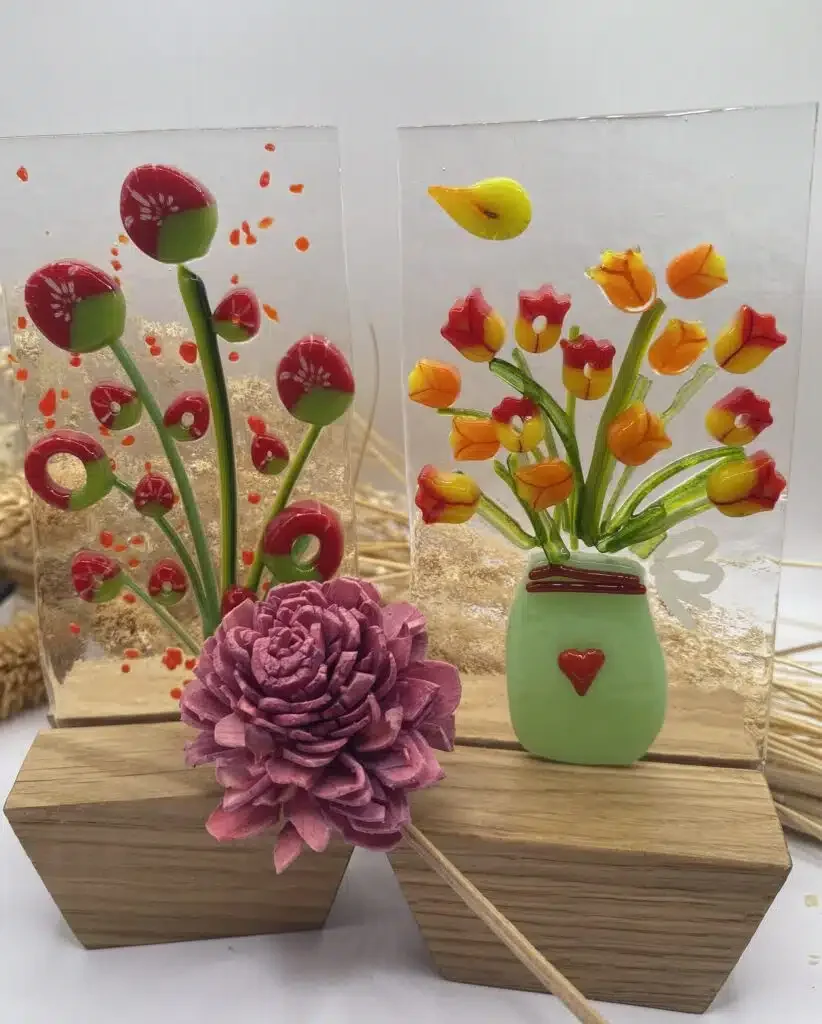 Fused glass by Donna