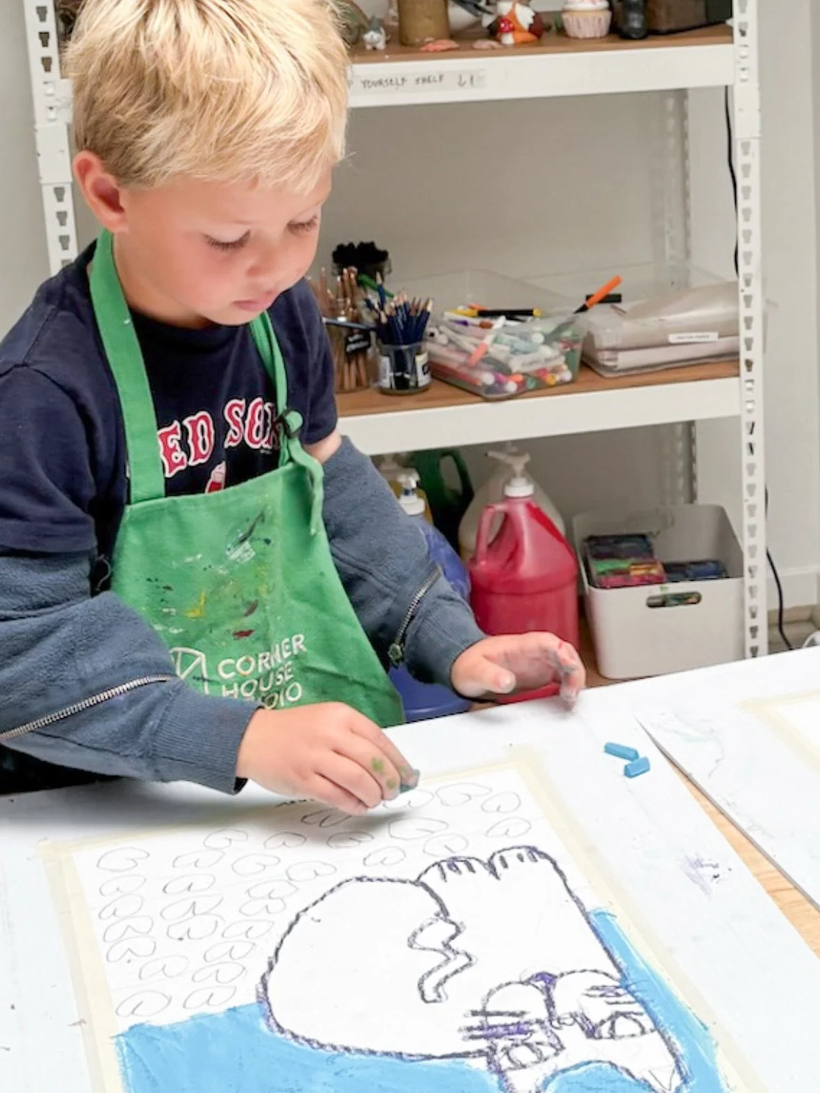 Warning: artists at work! I can&rsquo;t believe summer Art camp has come to a close. Thank you to everyone who participated this year. We couldn&rsquo;t have asked for a more wonderful season!!! 

#kidsart #artcamo #oakland #oaklandjids #makeart #art