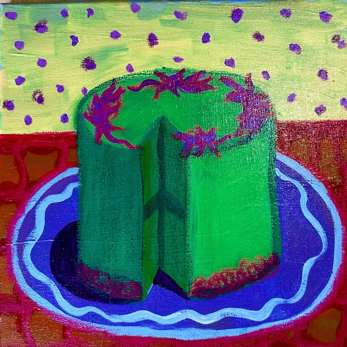 Wonderful Wayne Thibaud inspired Cakes!🎂 

#kidsart #oaklandkids #artcamp #makeart #artclass