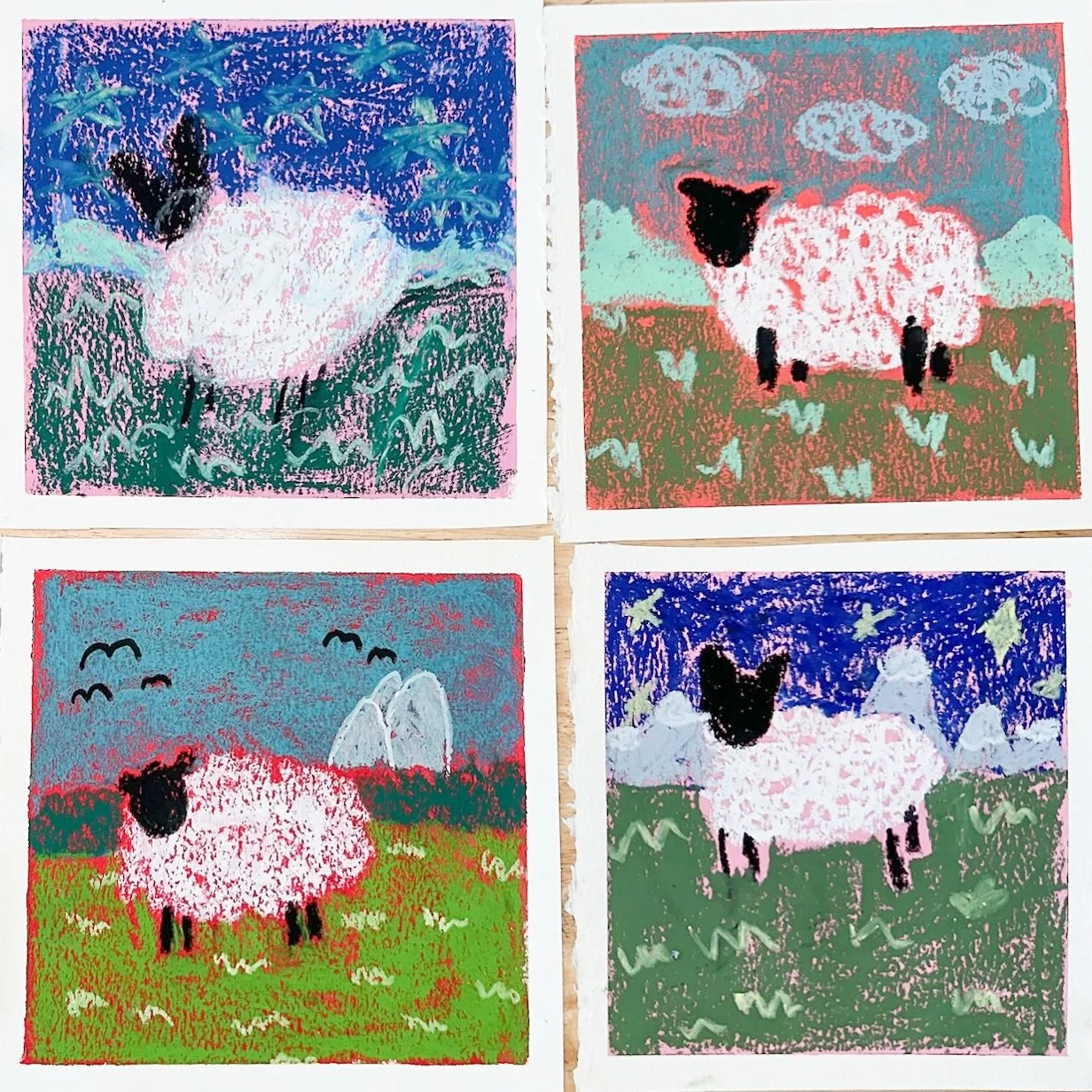 Art campers have been obsessed with Shaun the Sheep and thinks it&rsquo;s coming out in their artwork!

#kidsart #oaklandkids #makeart #artcamp #artclass #sheep