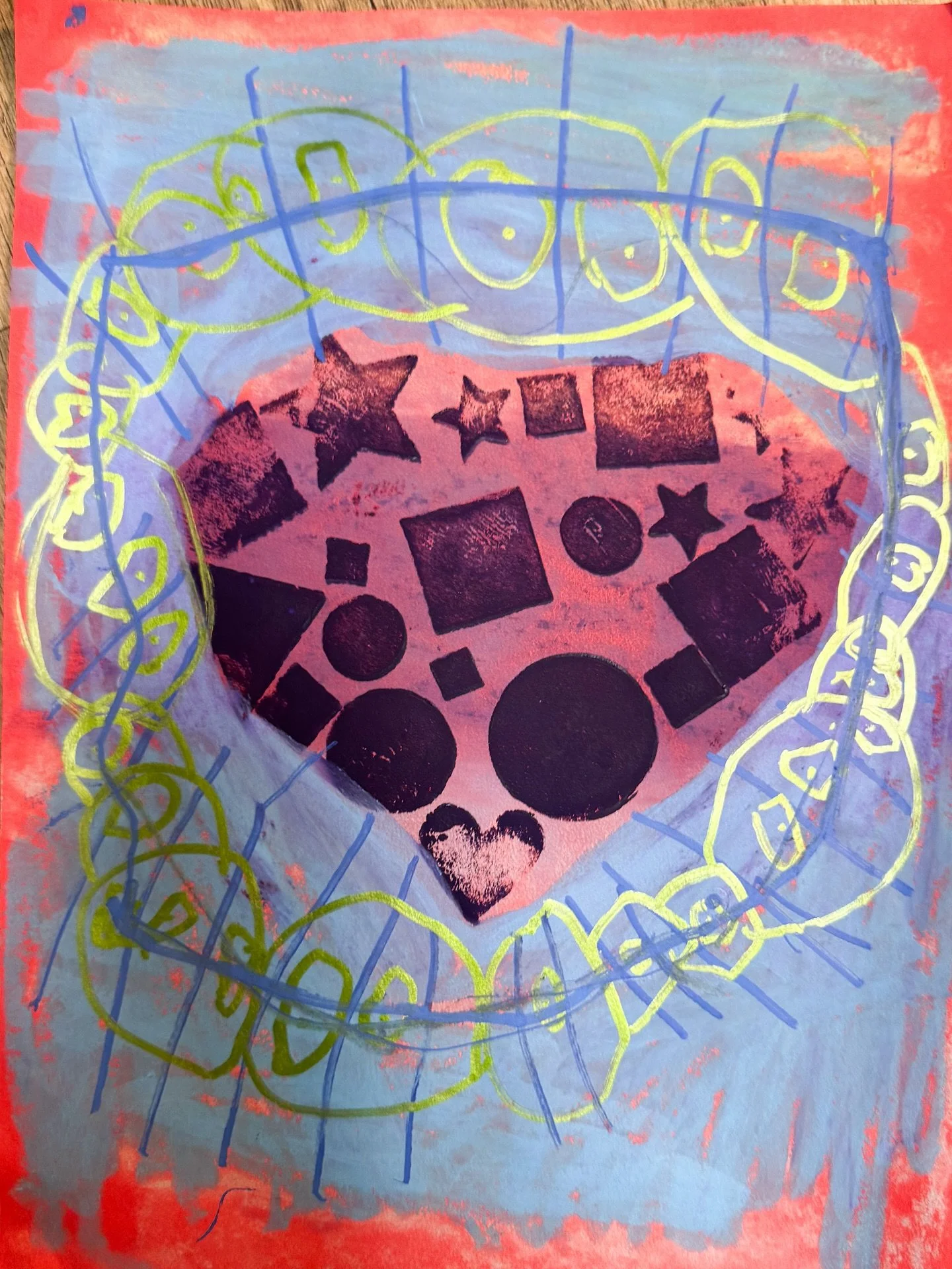 I&rsquo;ve been trying to capture these lovely layered prints as they&rsquo;re coming out of the studio. The colors! The shapes! The textures oh my!

#kidsart #oaklandkids #makeart #artclass