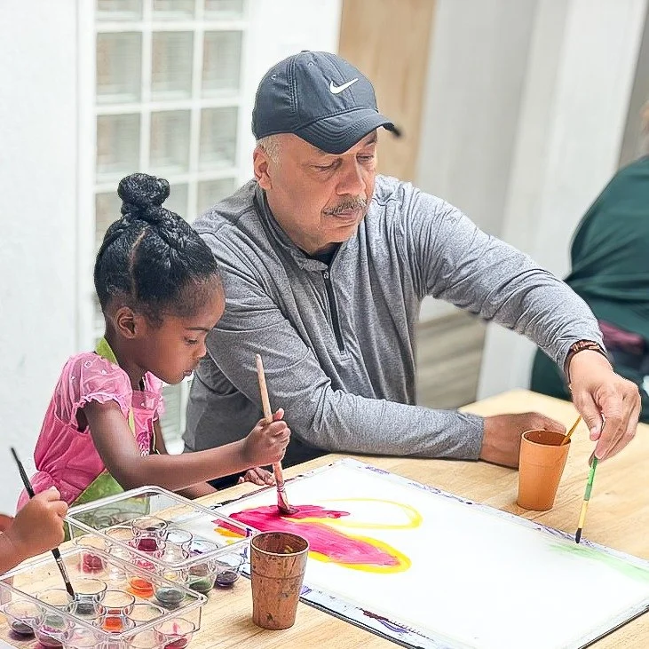There's something special about making art together. Our Saturday Caregiver &amp; Me sessions have been pure joy, and we've got more coming! Come make something with your favorite little artist. 🎨

#cornerhousestudio #oaklandkids #montclairvillage #