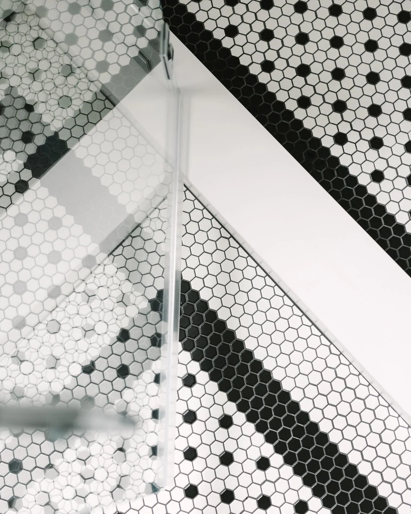 Impeccable tile work 🖤
