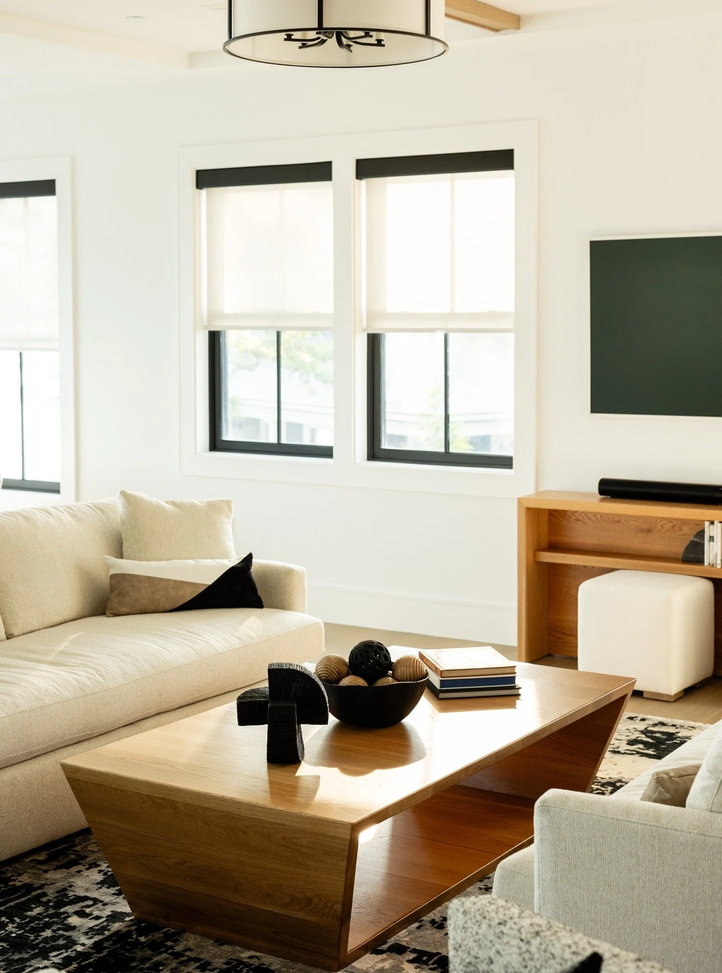 More recent work for @agcointeriordesign, love this coffee table designed by owner &amp; principal designer Regan!