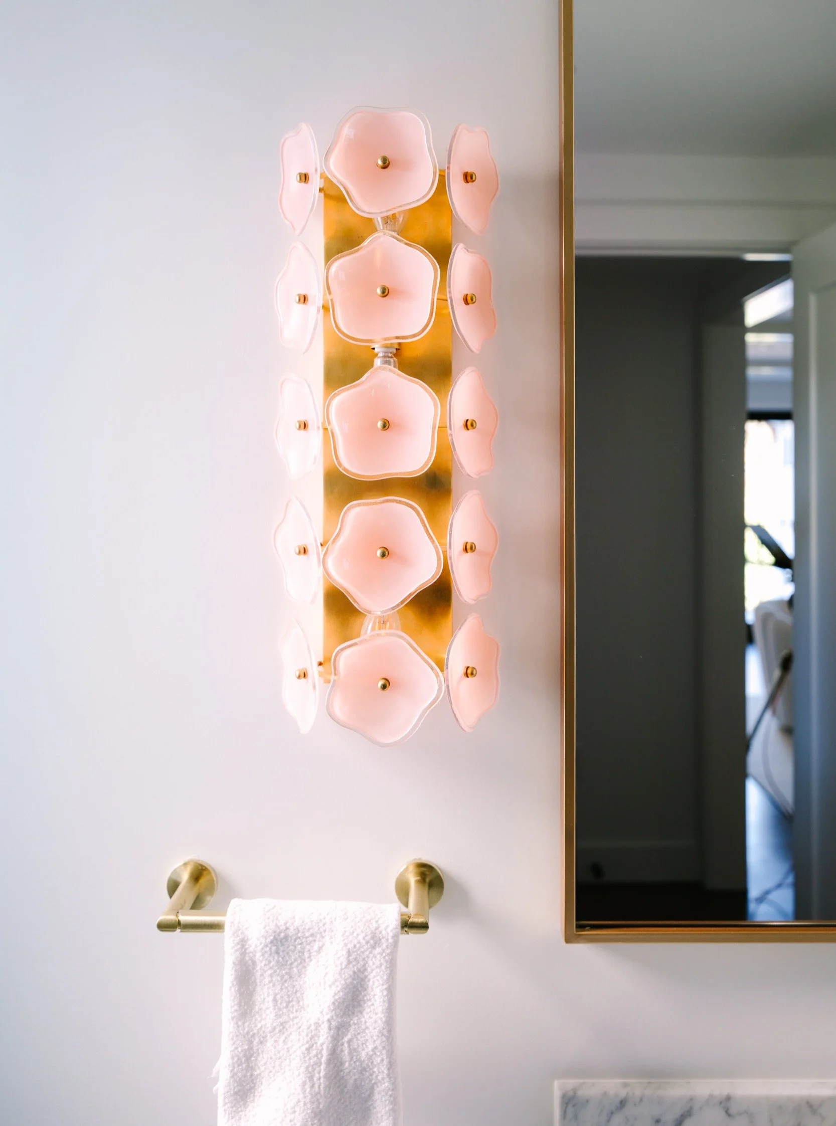 Beautiful statement sconce, shot for @tuckerarchitecture