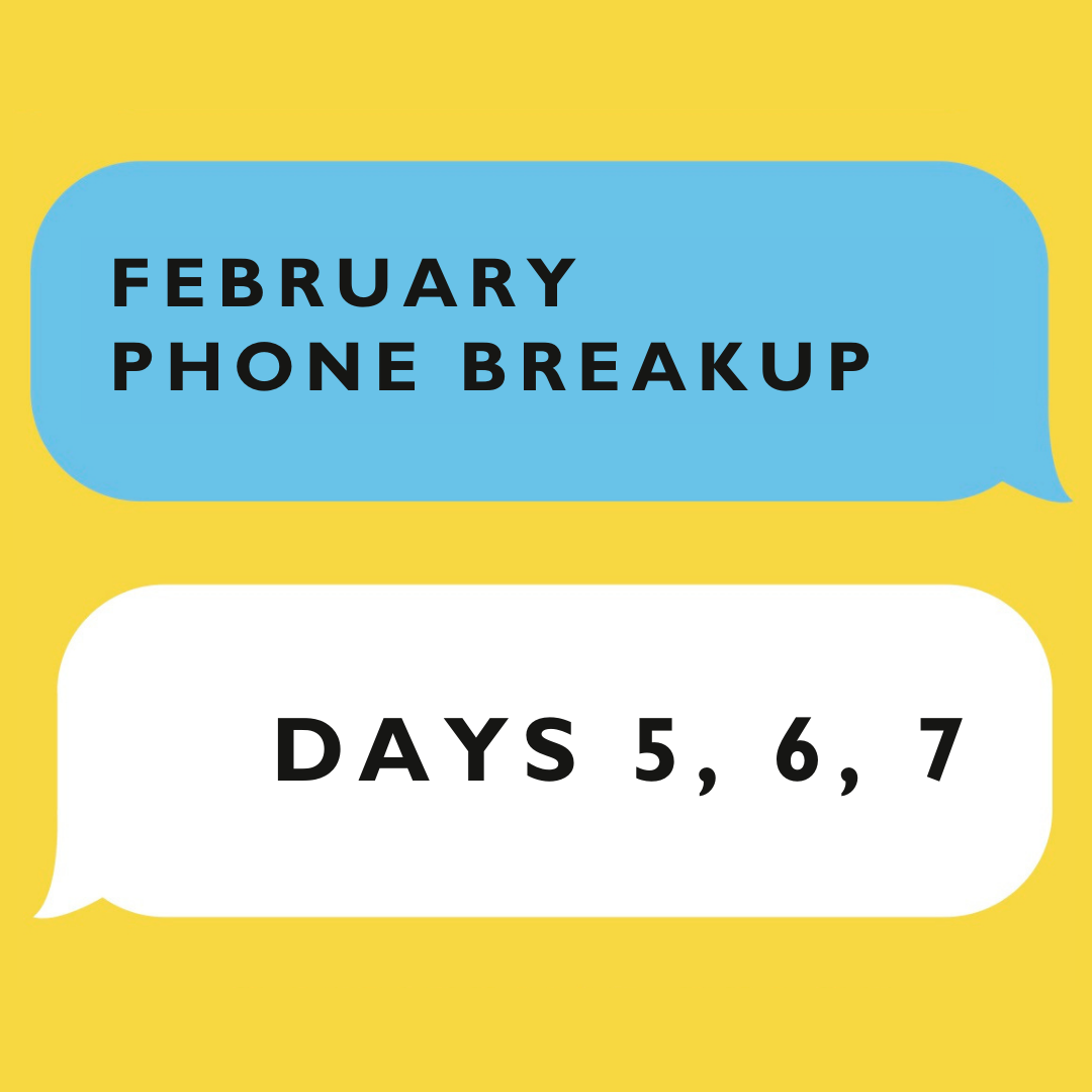 Days 5, 6, 7: Get Ready for the Weekend!