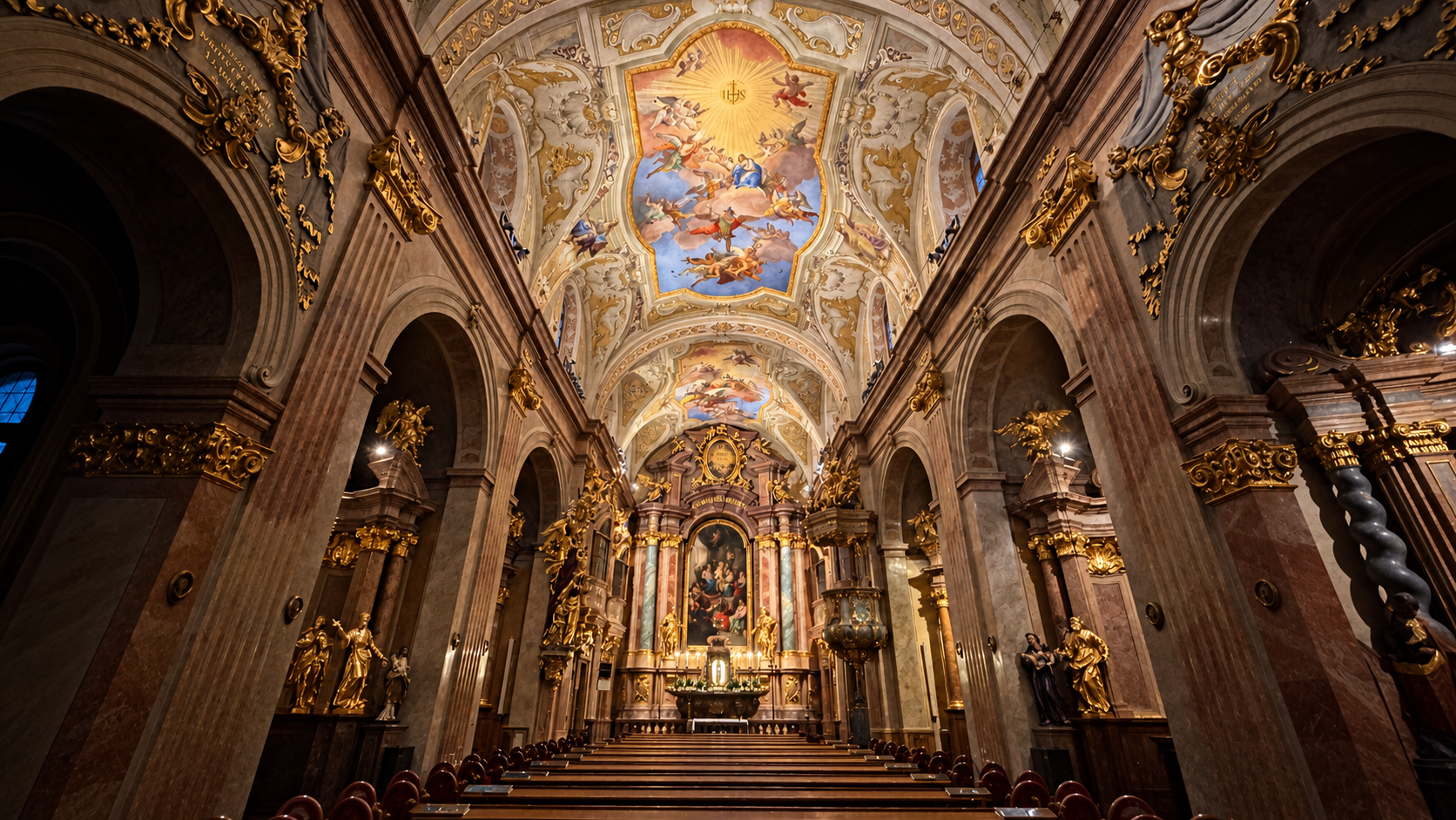 Classical Concert in St. Anne's Church, Vienna