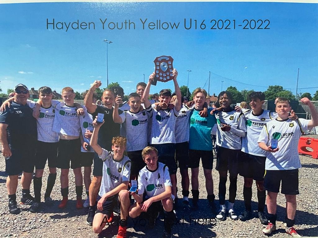 U16 Yellow Shield Winners 2022