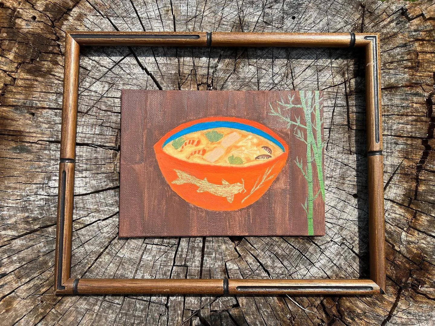 This spring we&rsquo;ve been LOVING our donabe and making hot pot at home, which was the inspiration for this painting.