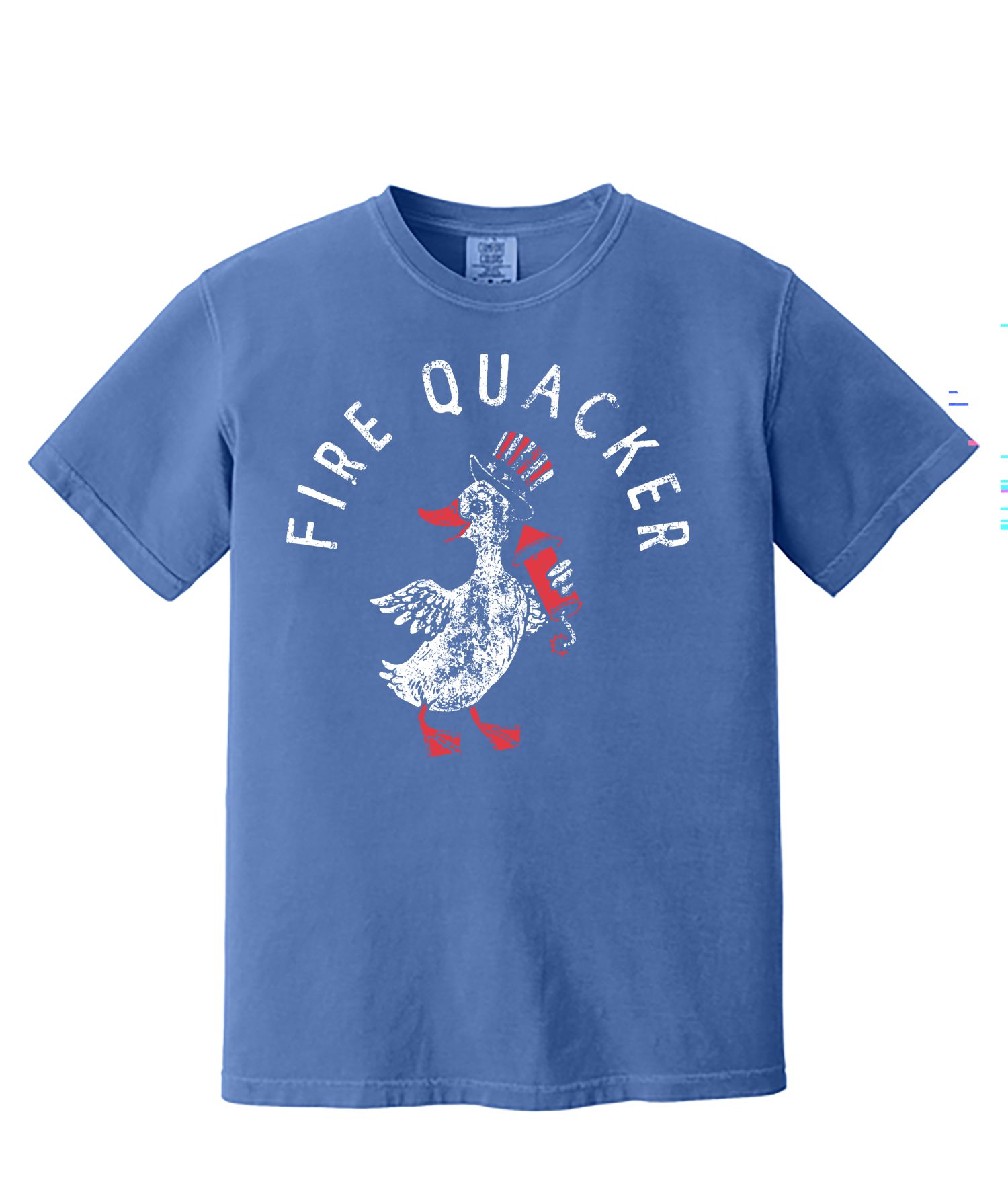 Fire Quacker Comfort Colors Tee