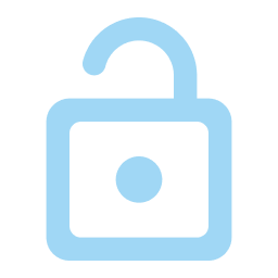 open lock icon