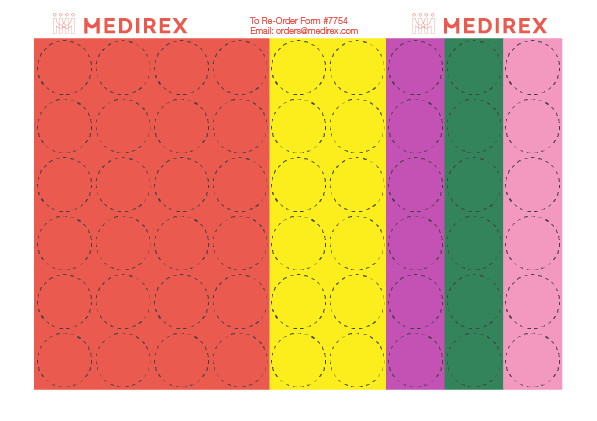 Sample of alert label 7754