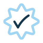 Verify checkmark icon