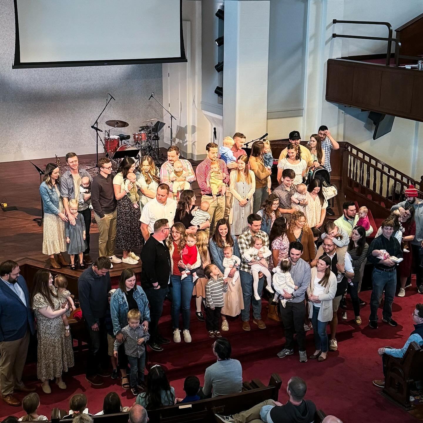 What a joy it was to pray with, and for, these parents this past Sunday as they dedicated their children to the Lord, and committed to raise them in his knowledge and love.

May we, as the church, also commit to come alongside these families in partn