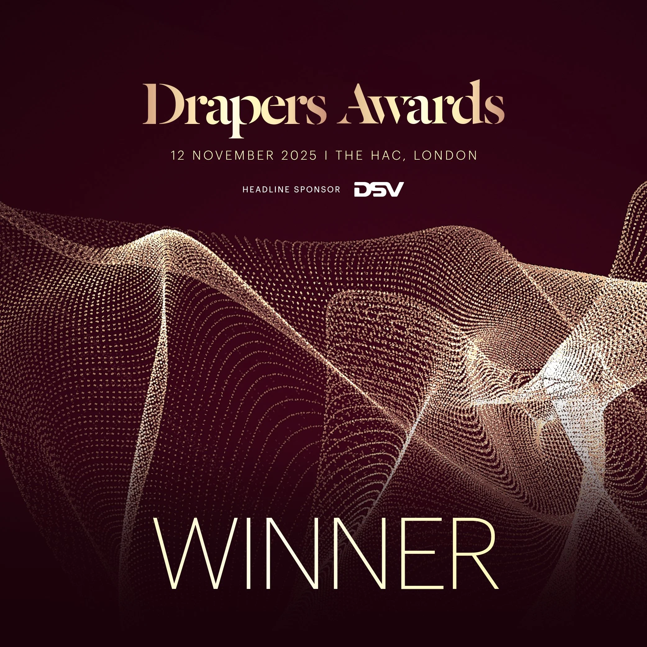 Winner of Drapers Best Customer Experience Award 2025