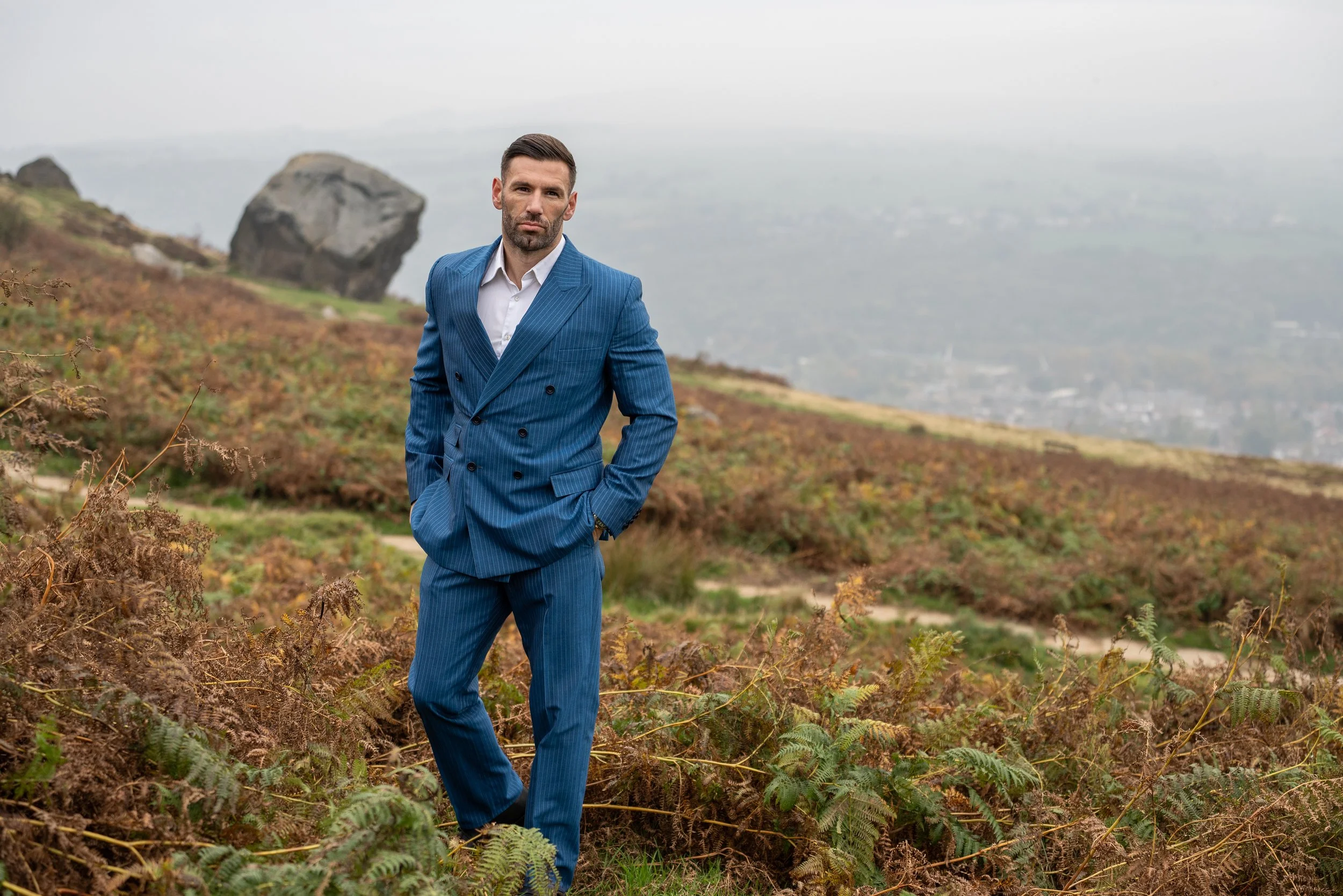 Gentlemen's Tweed 2 Button Jacket