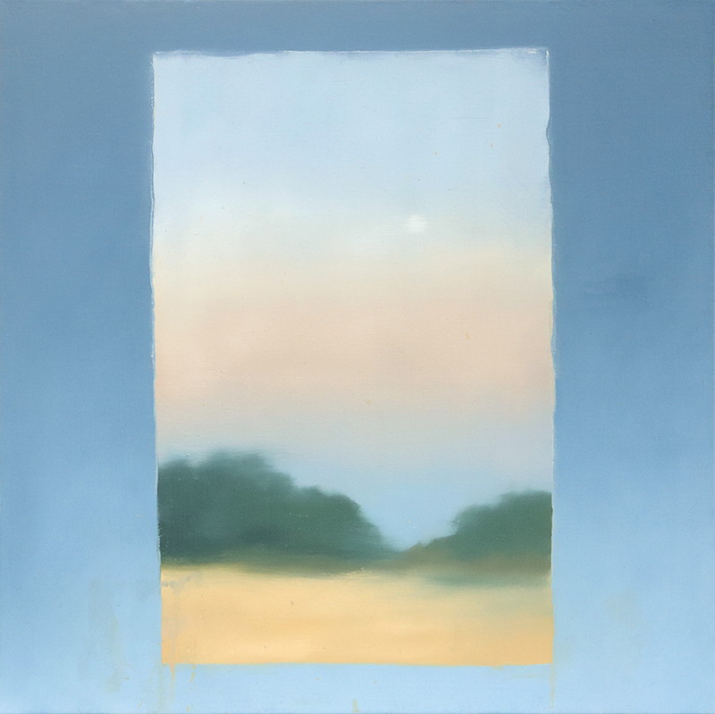 Discovery Park late summer oil painting on canvas